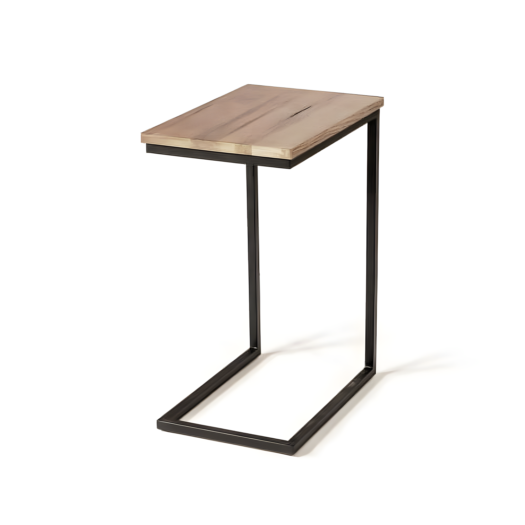 Modrest Turner Aged Oak Side Table
