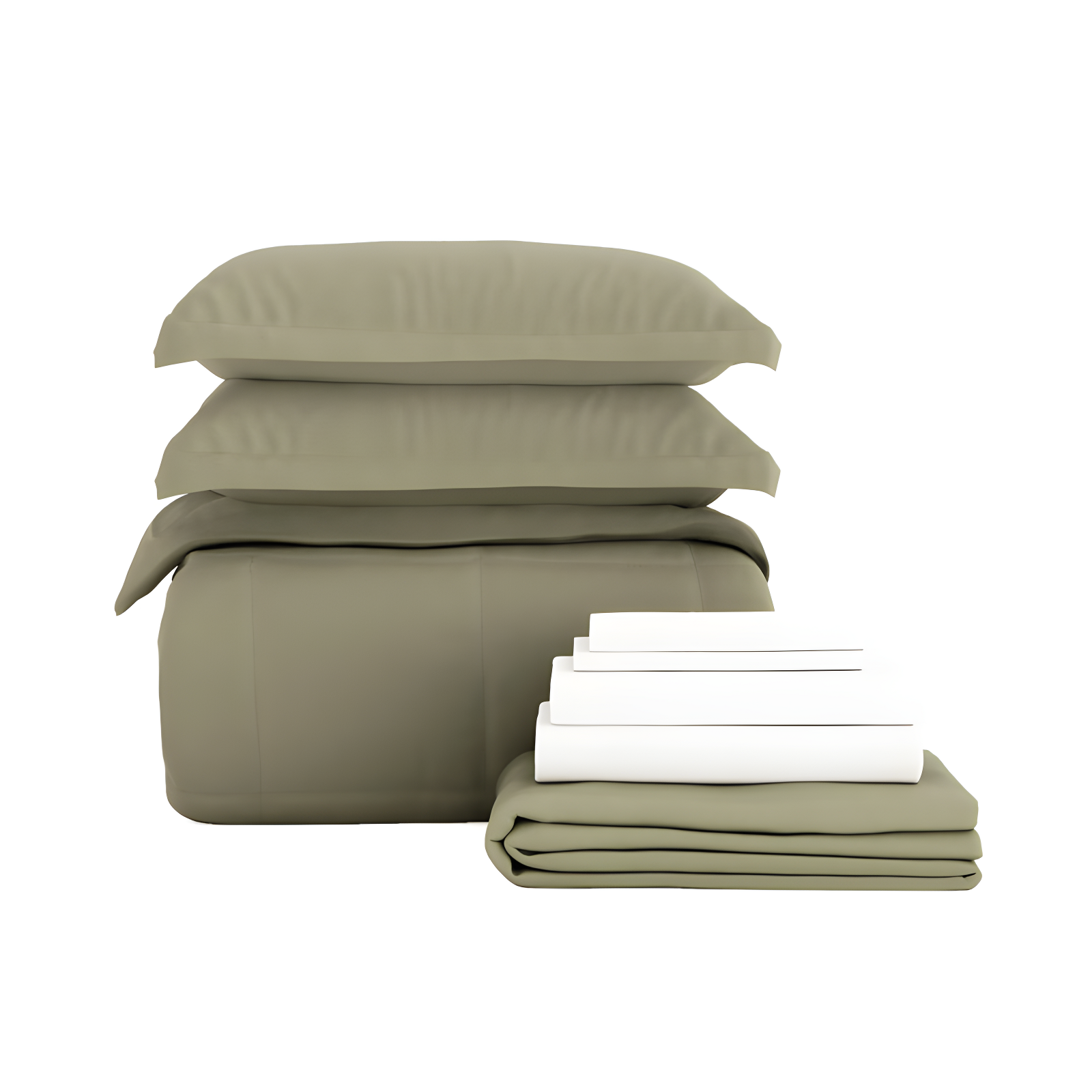 IEnjoy Home Simply Soft 8 Piece Microfiber Complete Bedding Set