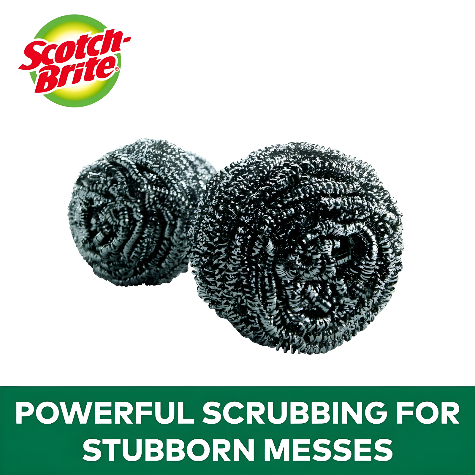 Scotch-Brite Stainless Steel Scrubbing Pads - 3ct