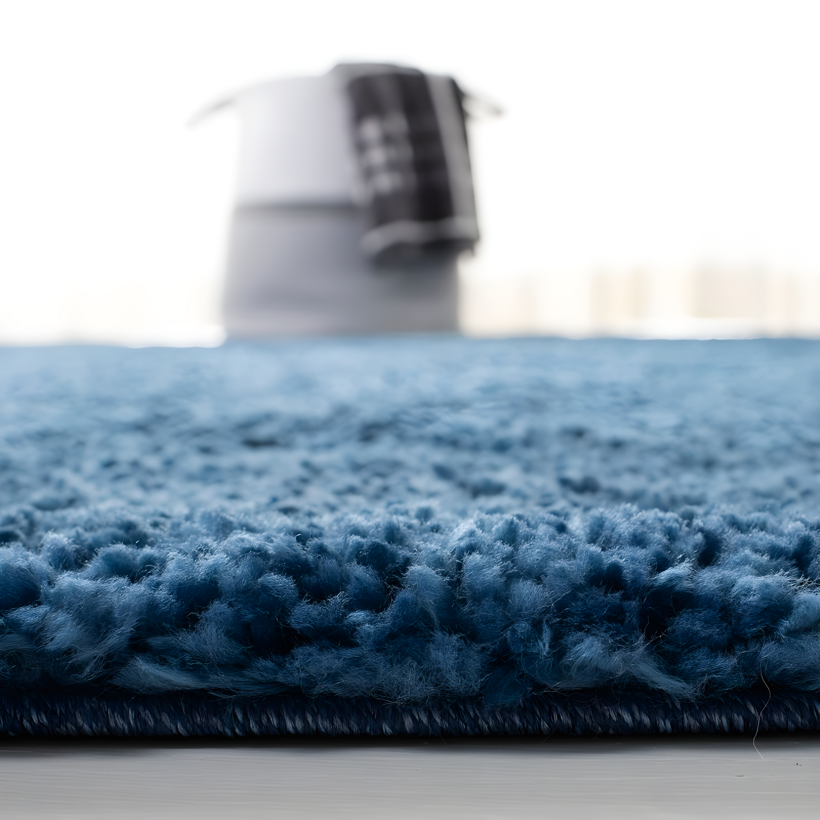August Shag 900 AUG900 Power Loomed Indoor Accent Rug - Navy - 3'x5' - Safavieh