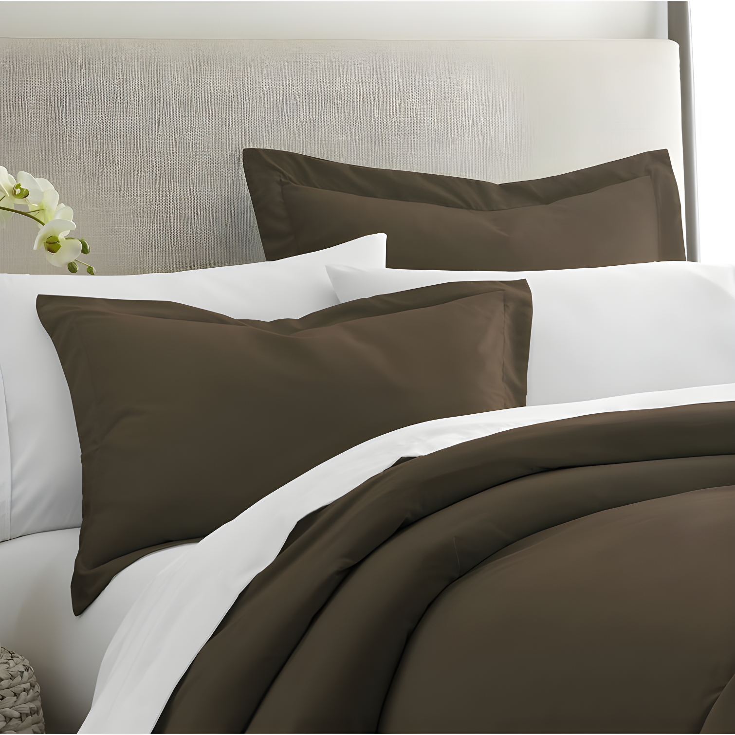 Pillow Shams 2-Pack Microfiber Ultra Soft Bedding (Set of 2)