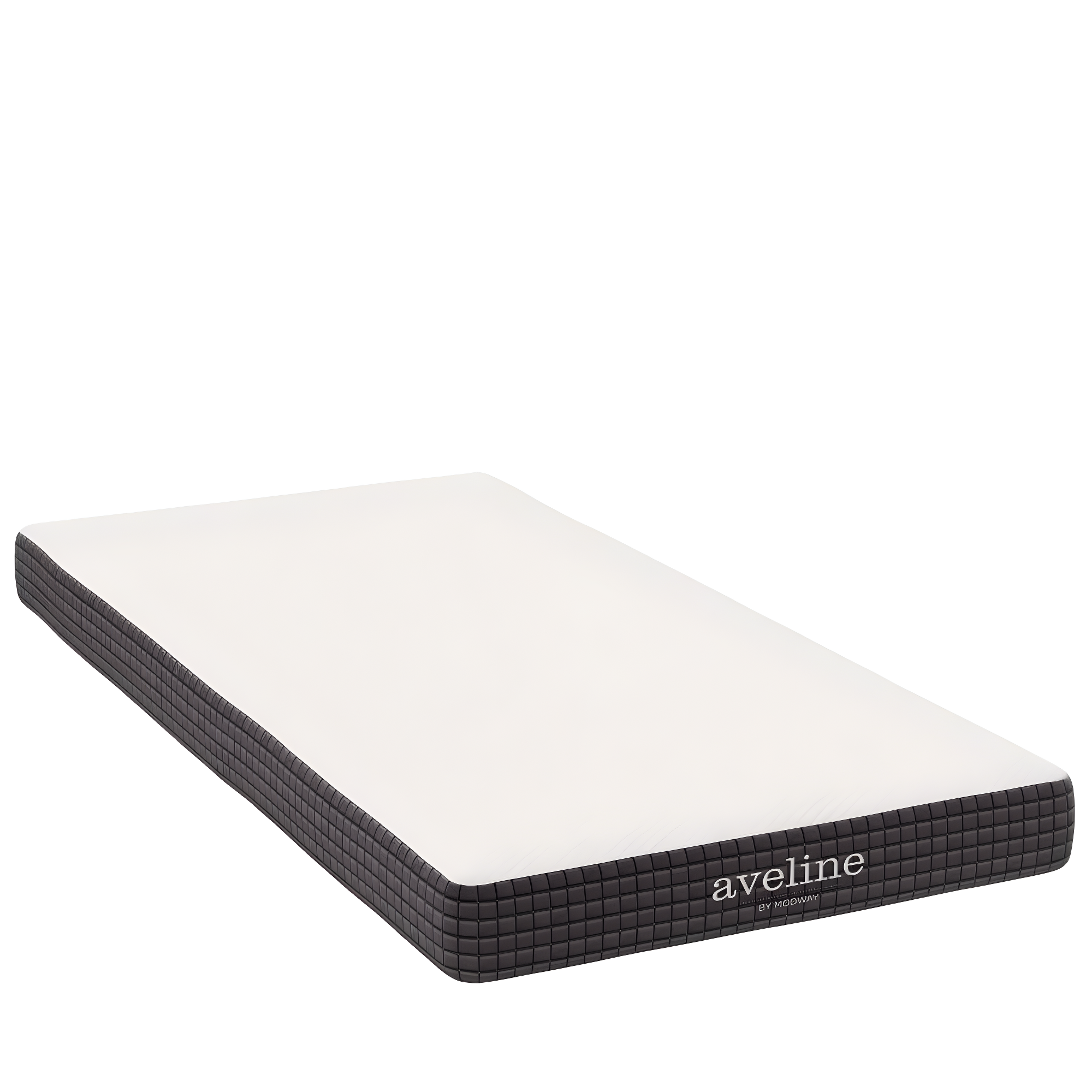 Modway Aveline 6" Modern Style Memory Foam Twin Mattress in White