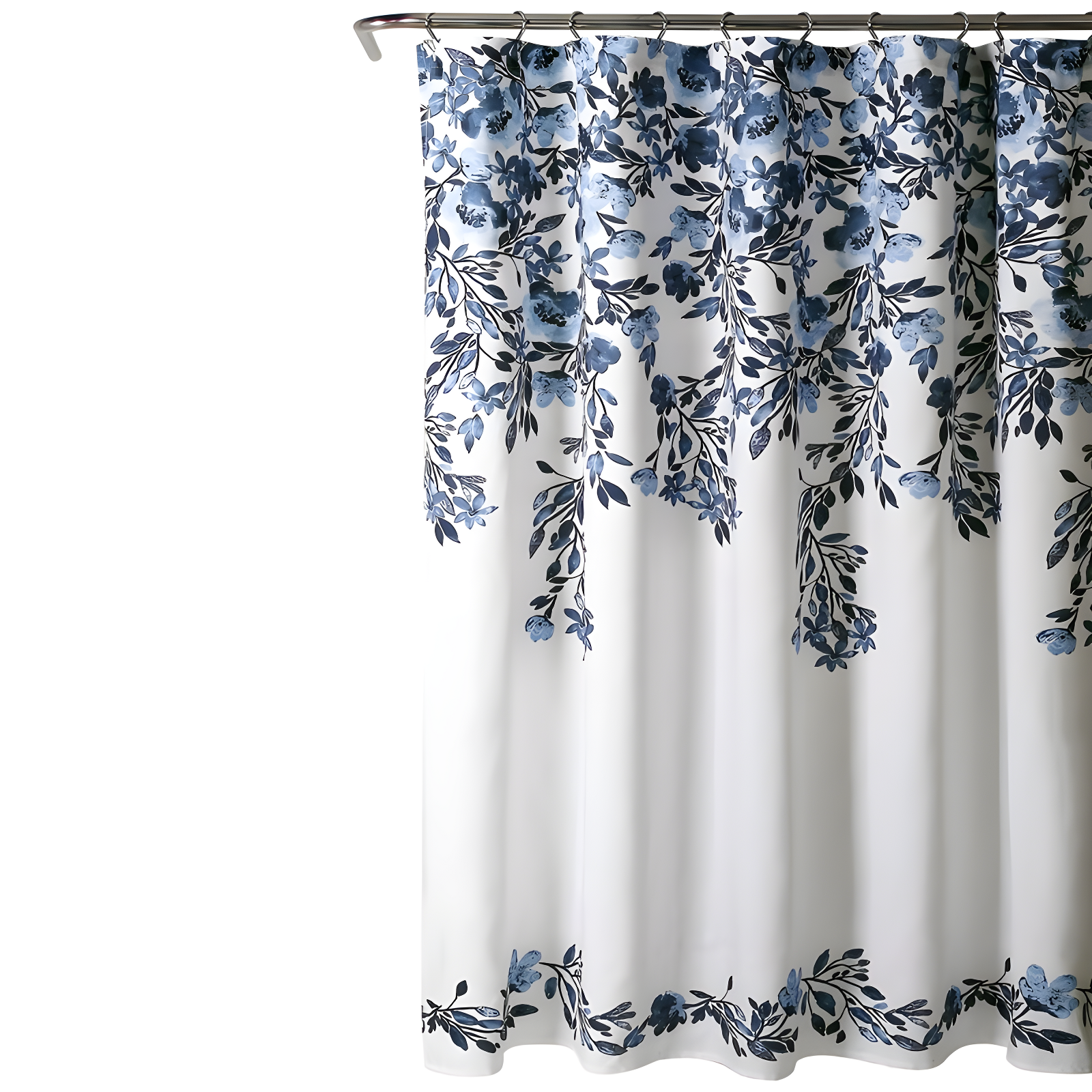 Lush Decor Tanisha Floral Shower Curtain