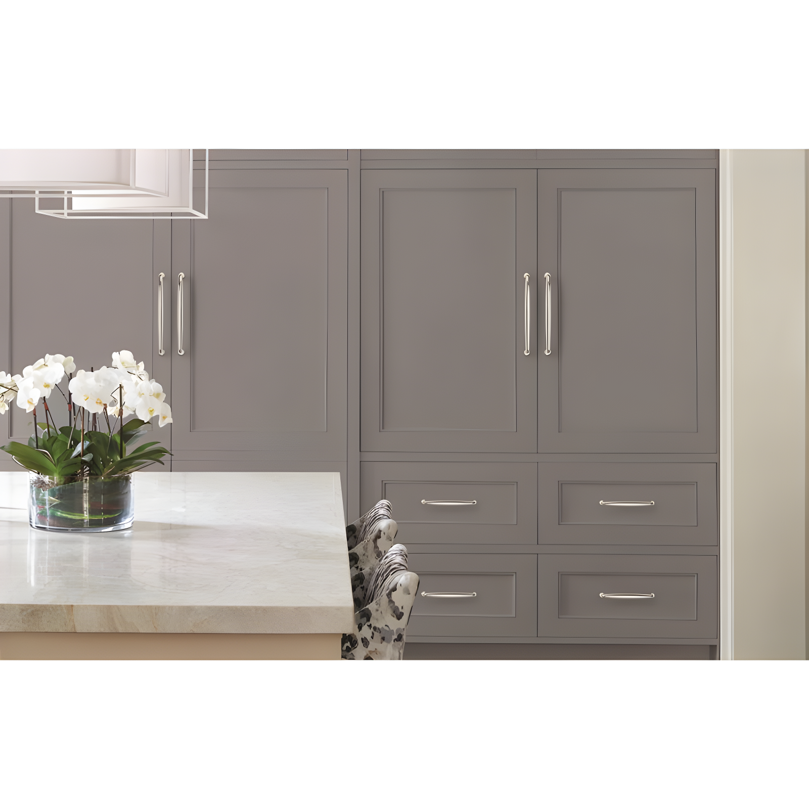 Amerock Kane 12 inch (305mm) Center-to-Center Polished Nickel Appliance Pull