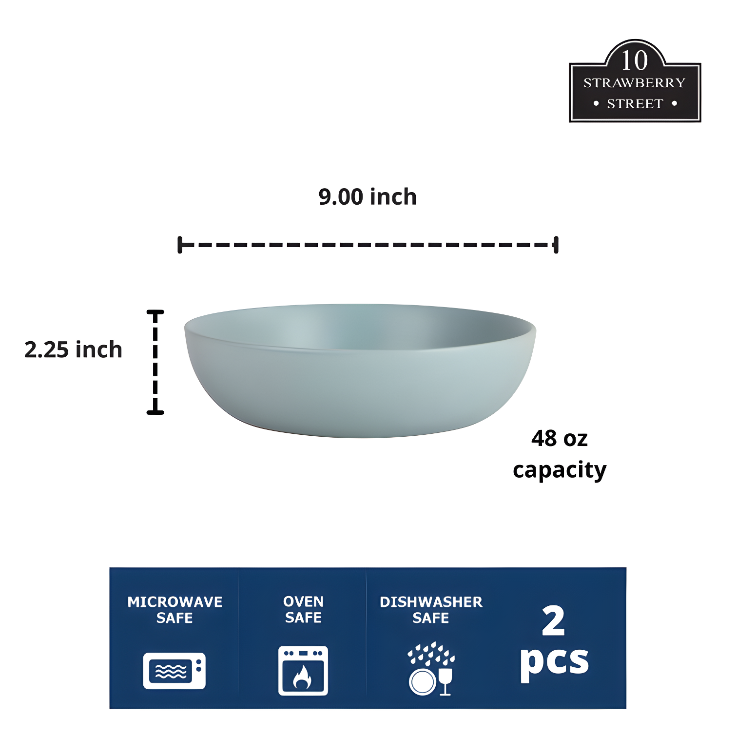 Wazee Matte Serving Bowl
