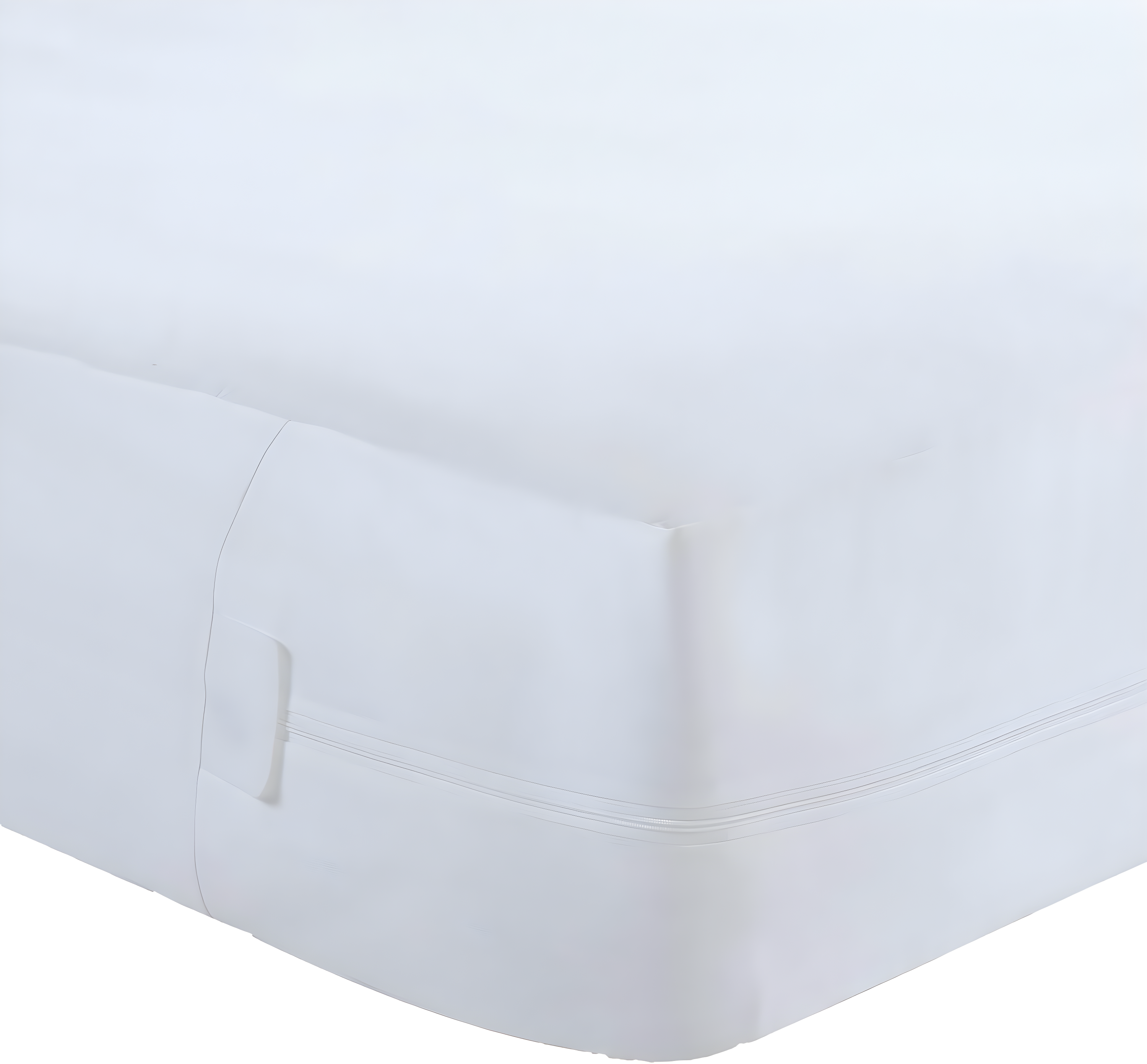 All-in-One Bed Bug Blocker Water Resistant Zippered Mattress Protector, Queen