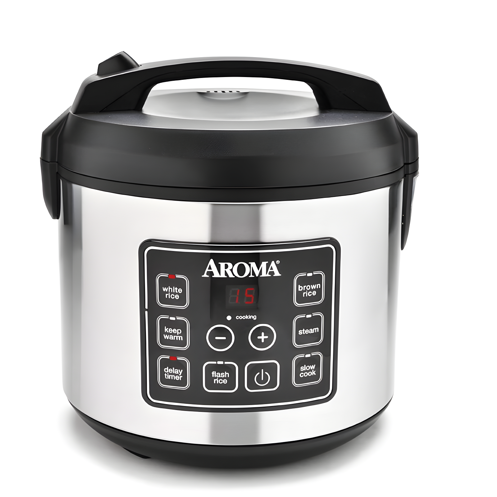 Aroma Aroma 5 Qt. Cool Touch Digital Slow Cooker, Food Steamer and Rice Cooker