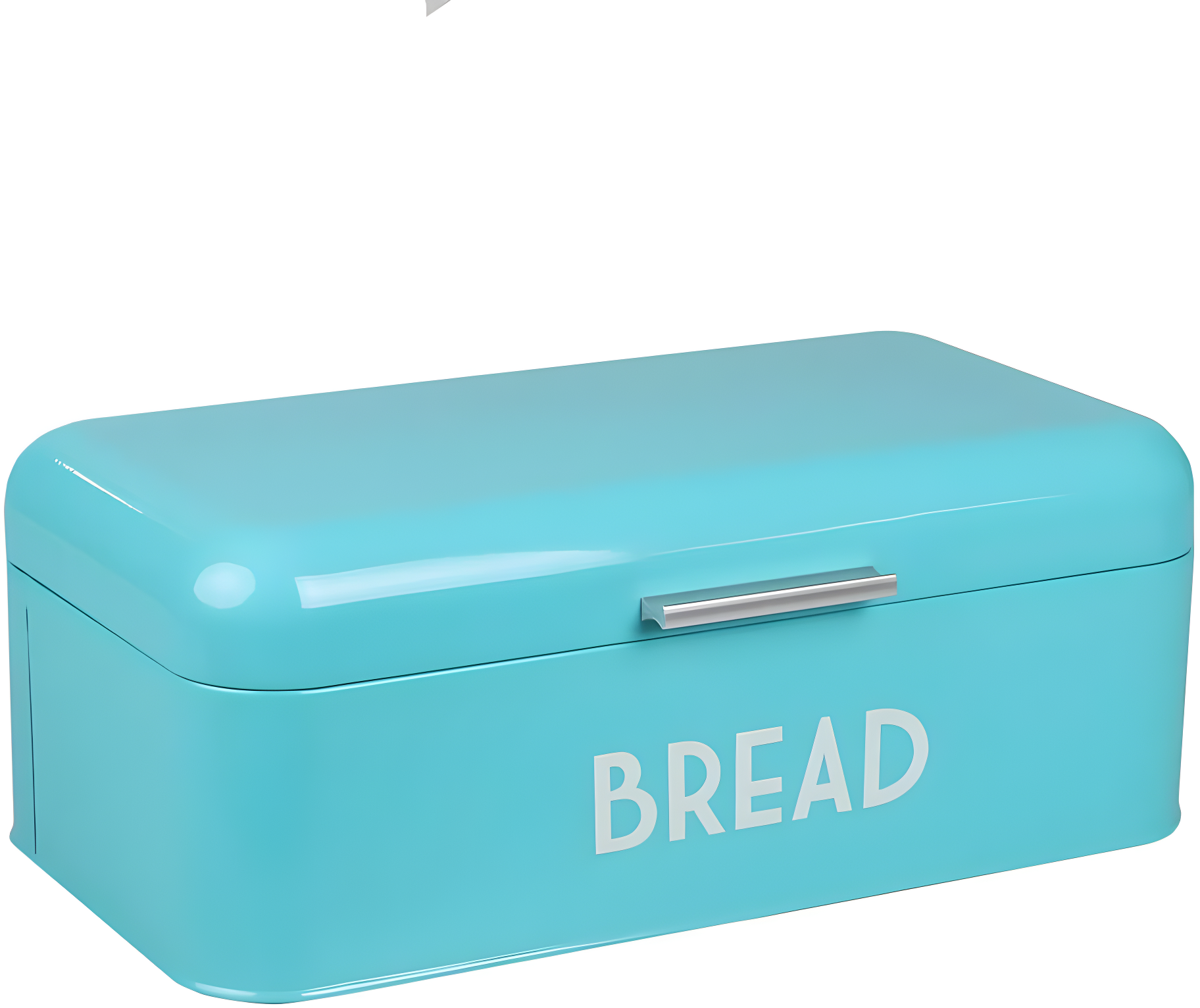 Home Basics Metal Bread Box