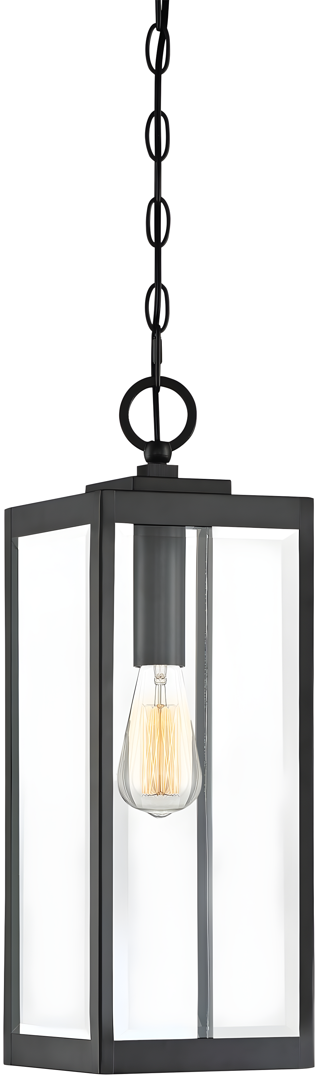 Quoizel Westover 20 3/4"H Earth Black Outdoor Hanging Light