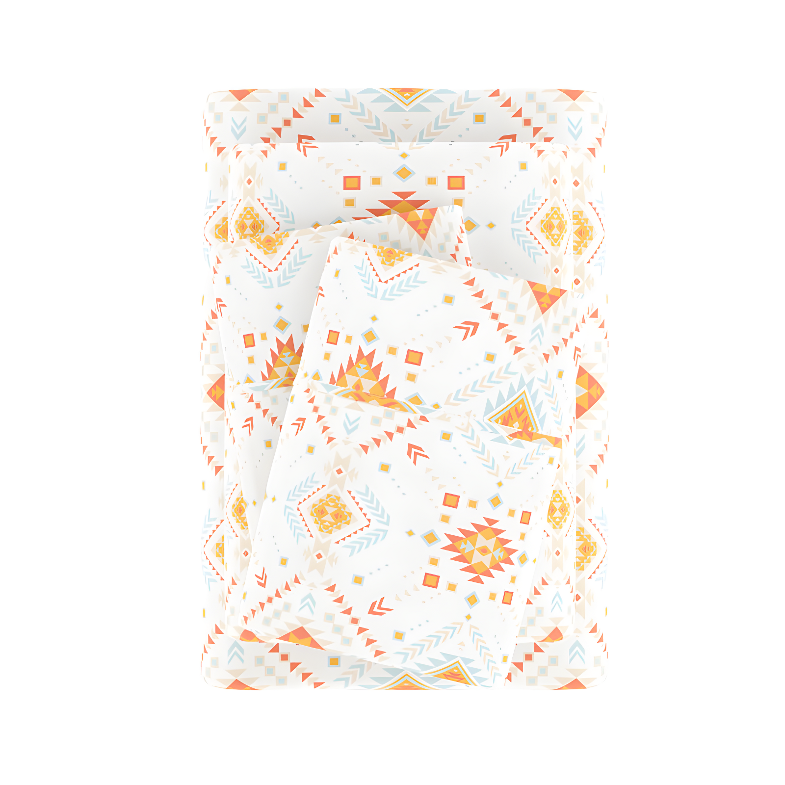Becky Cameron Home Aztec Dreams Pattern Microfiber Sheet Set