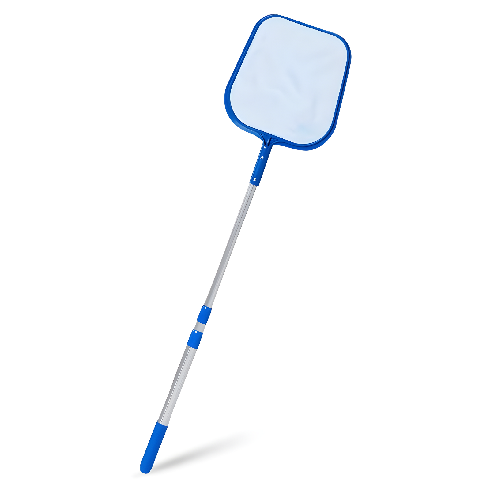 Swimline Lightweight Leaf Skimmer Swimming Pool and Spa Maintenance Net with 24" to 48" Adjustable Aluminum Telescoping Pole