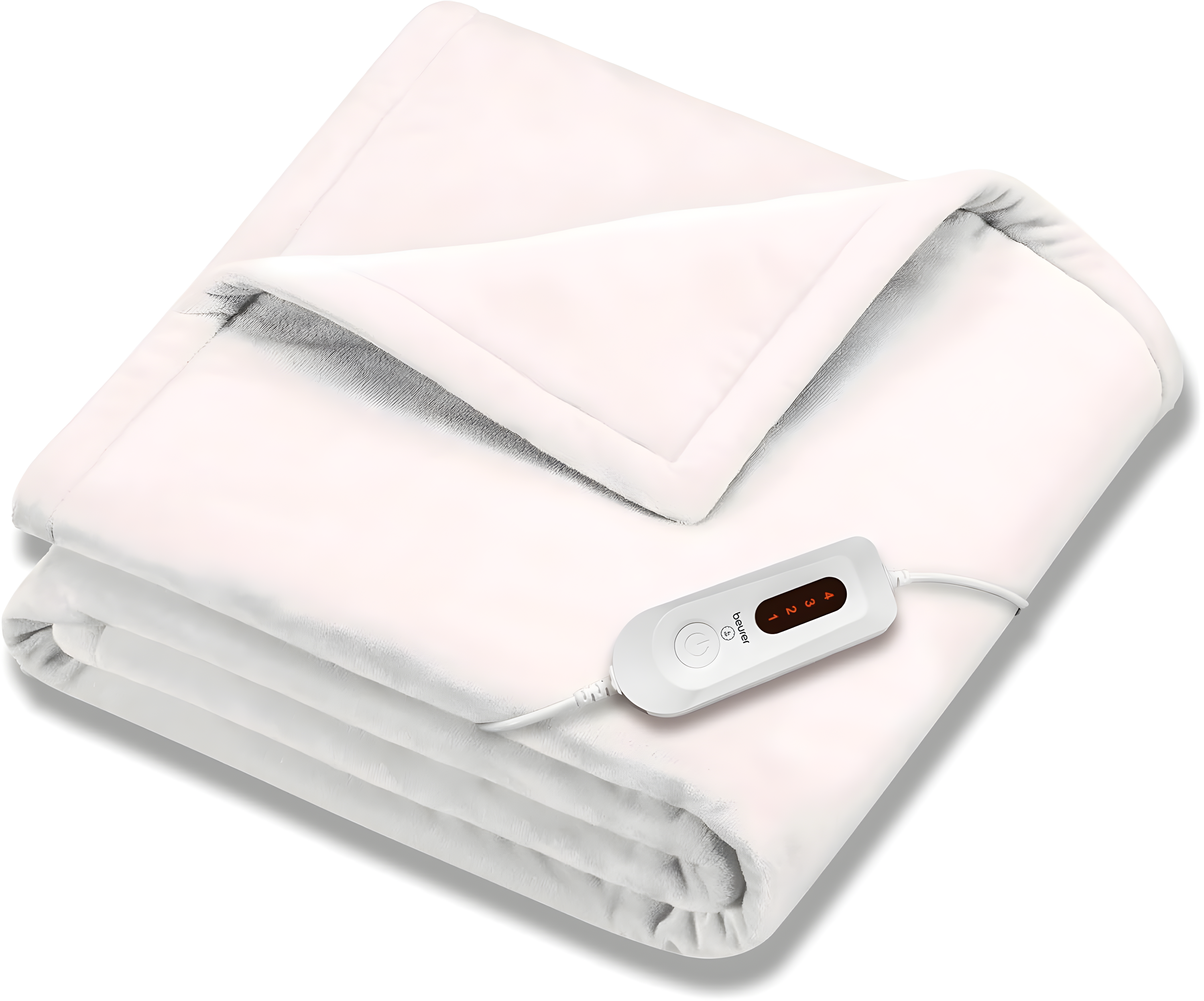 Beurer HD61 Super-Cozy Heated Blanket, Beige, 50 x 60 Inches