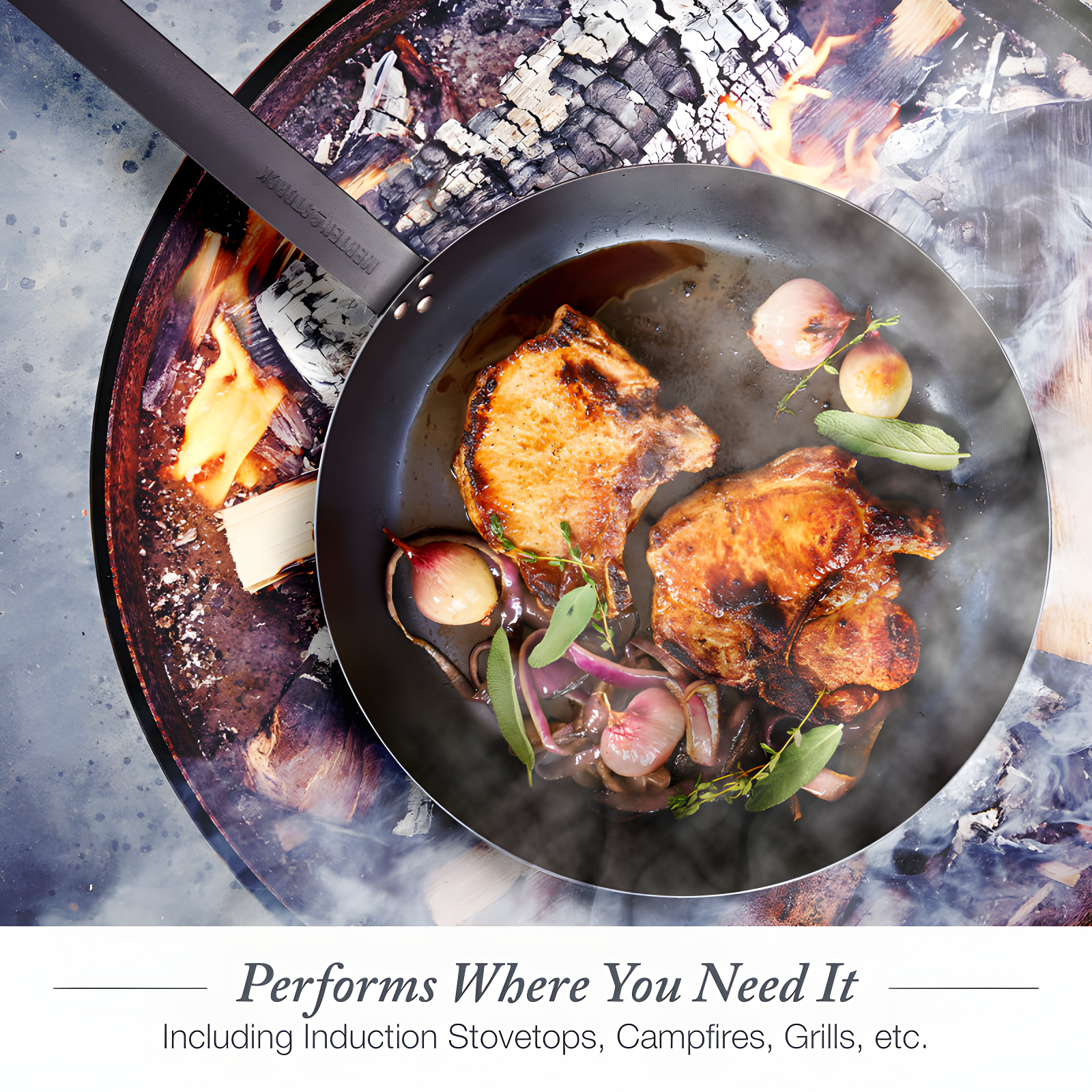 Merten & Storck Pre-Seasoned Carbon Steel