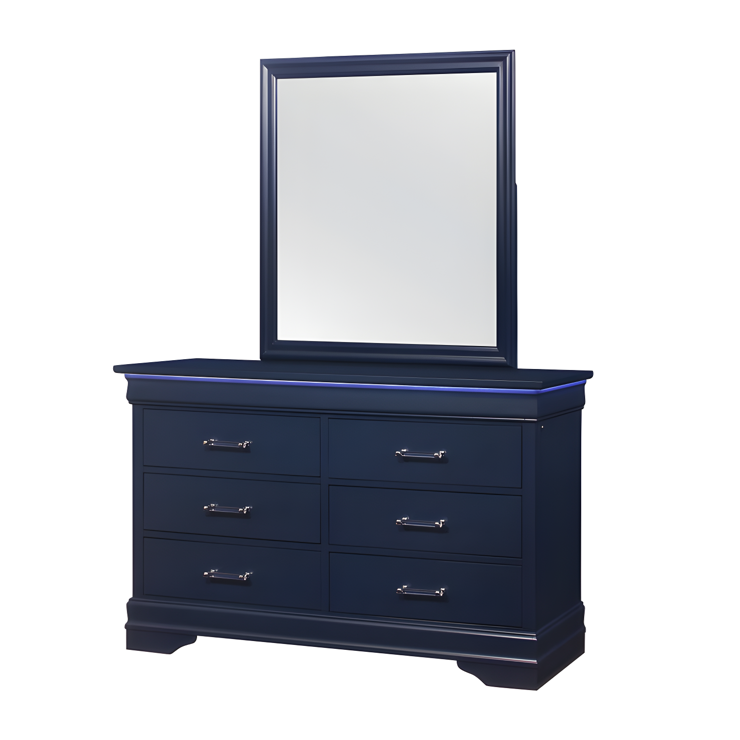 Global Furniture USA Flat Dresser Mirror