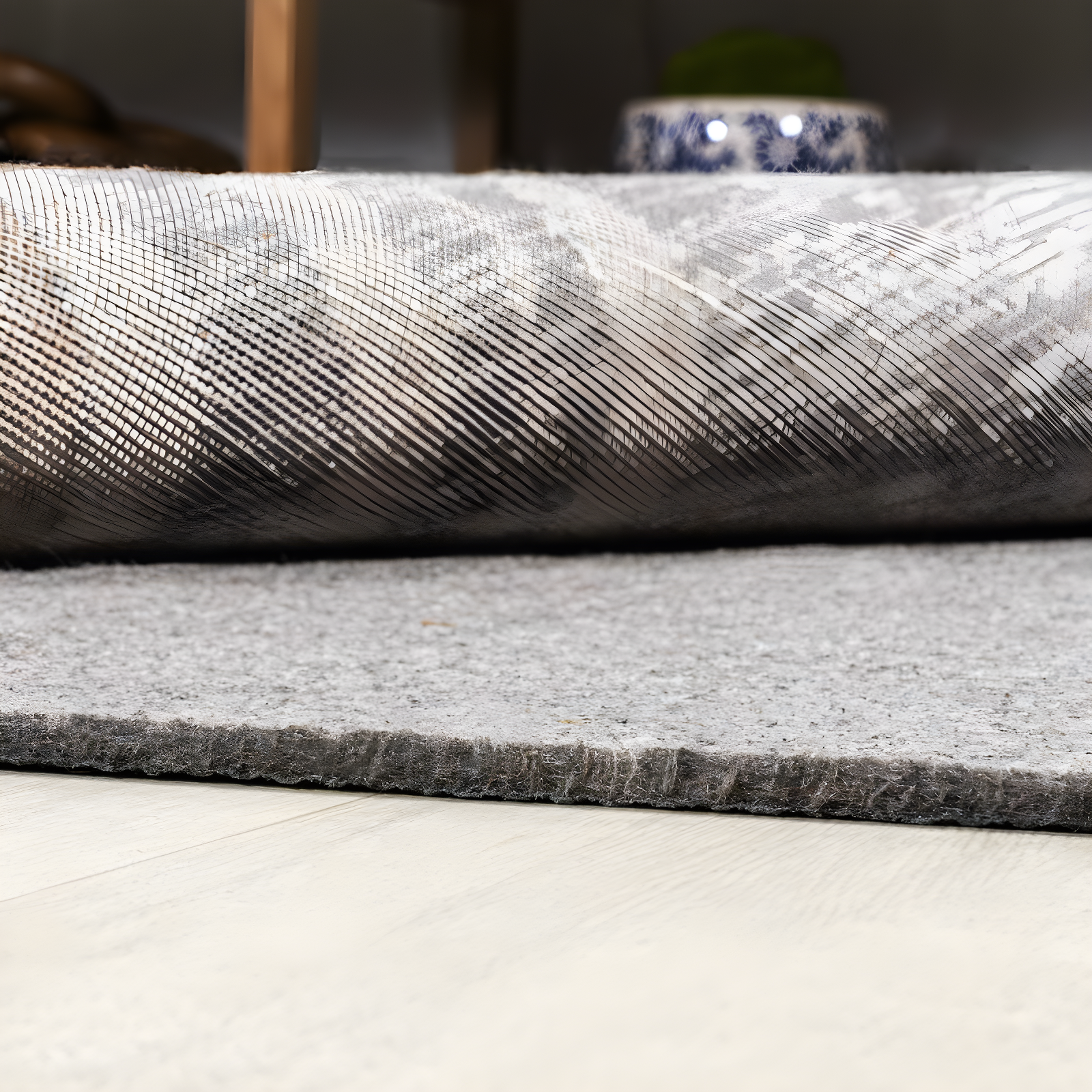 JONATHAN Y Comfort Plus Gray/Brown 10 ft. x 14 ft. Rug Pad