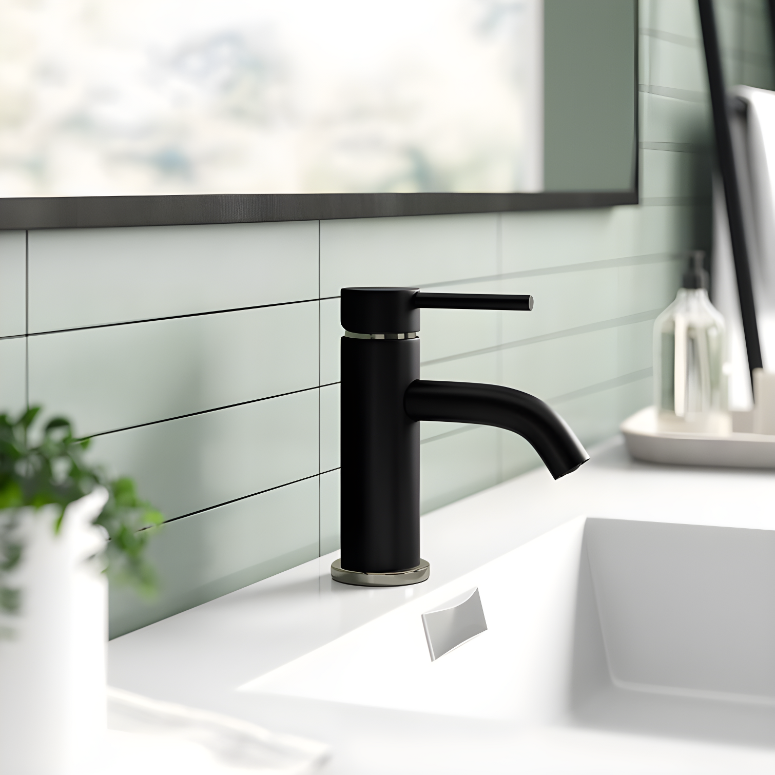 Kingston Brass Concord Single-Handle 1-Hole Deck Mount Bathroom Faucet with Push Pop-Up