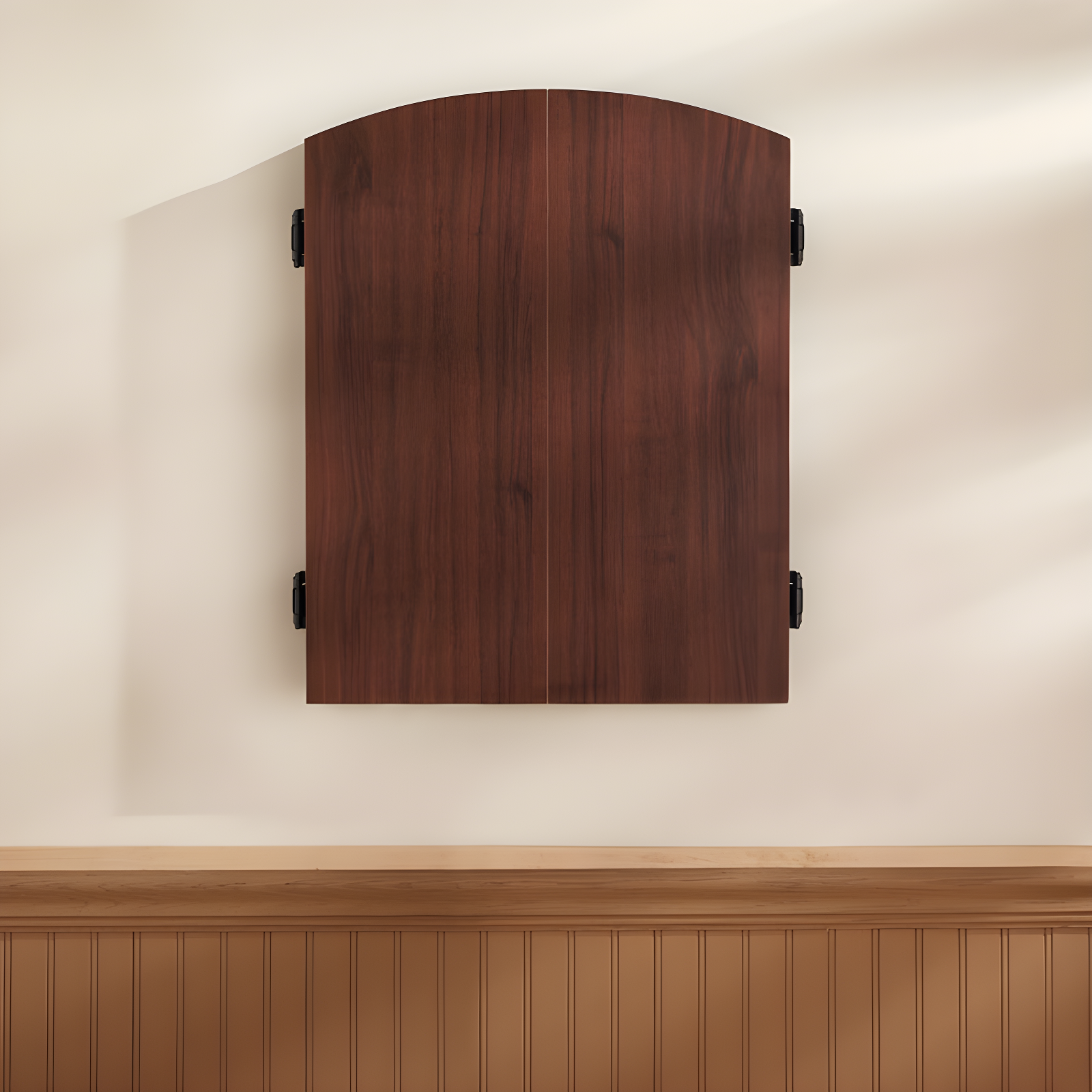 Fat Cat Electronic Dartboard and Cabinet Set with Darts