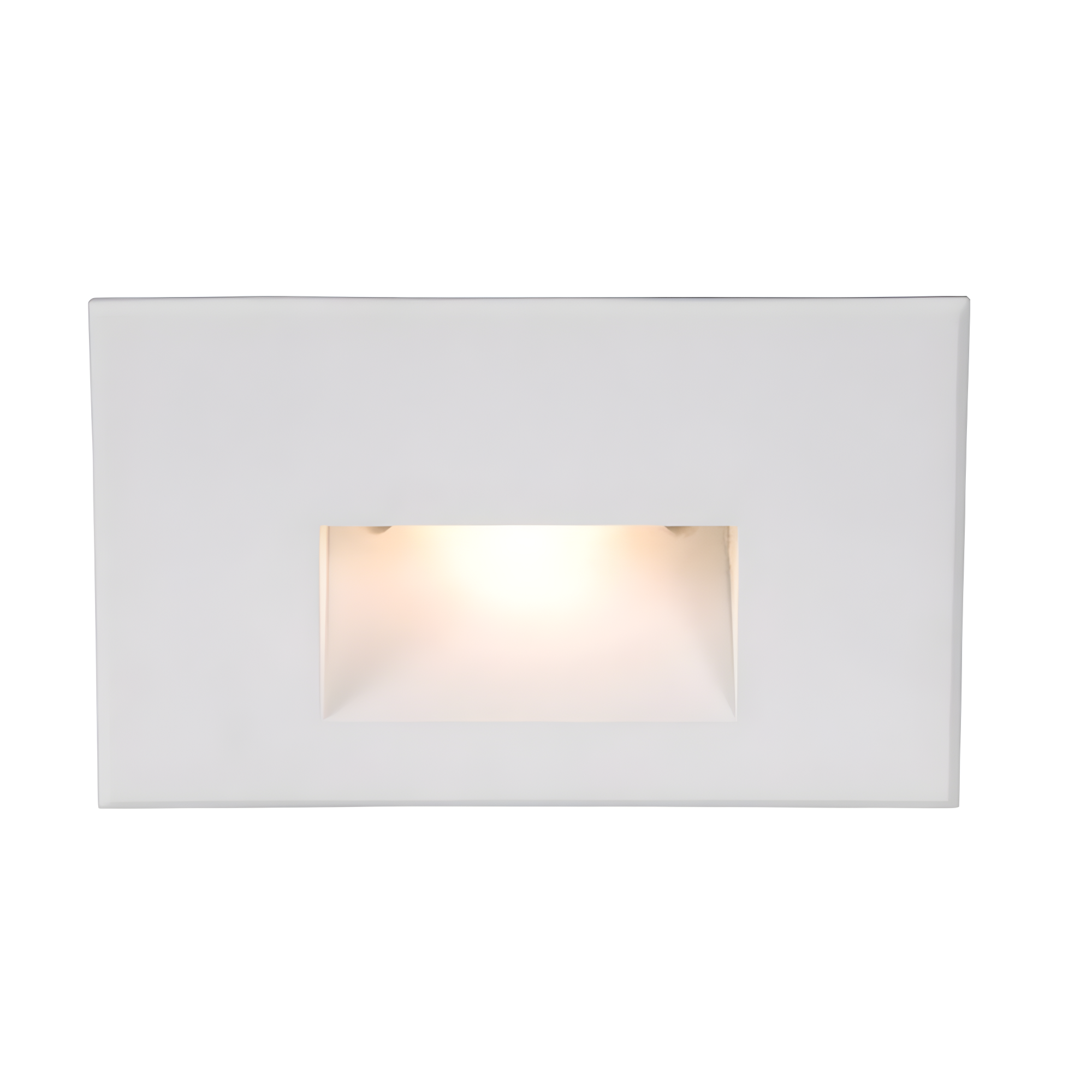 Wac Lighting Wl-Led100f Ledme 5" Wide Led Step And Wall Light - White / Red Lens