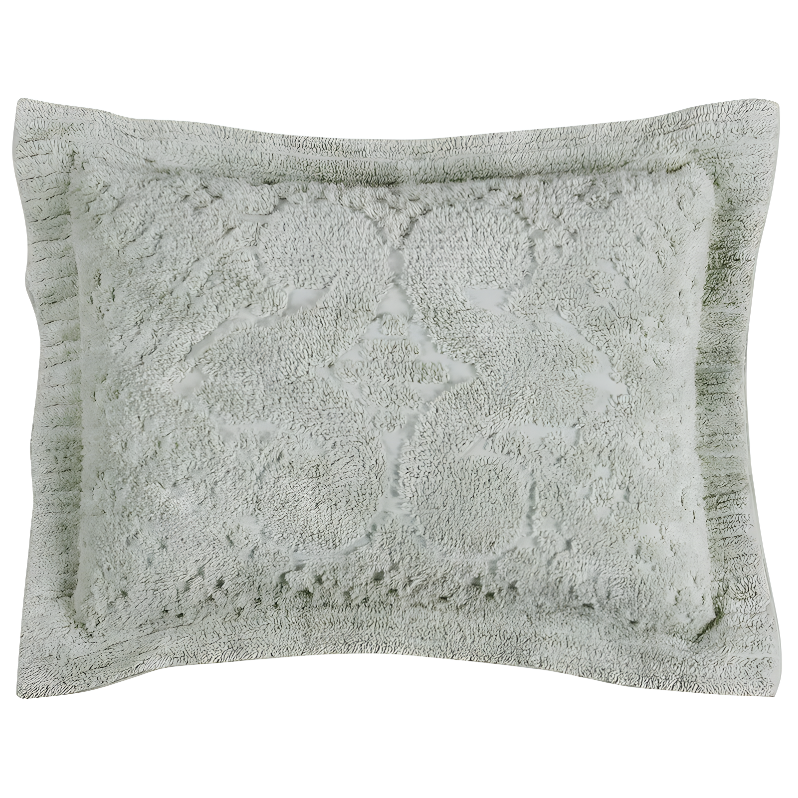 Ashton 100% Cotton Floral Medallion Tufted  Pillow Shams
