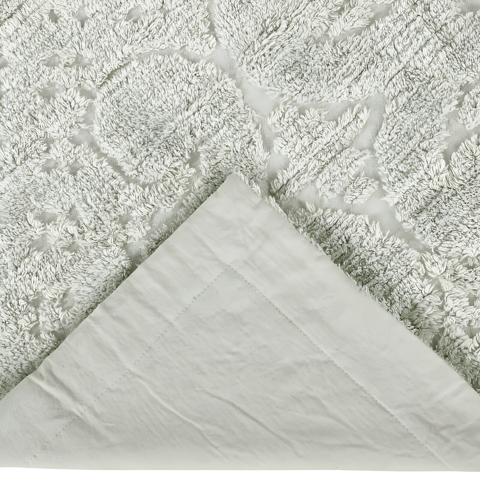 Ashton 100% Cotton Floral Medallion Tufted  Pillow Shams