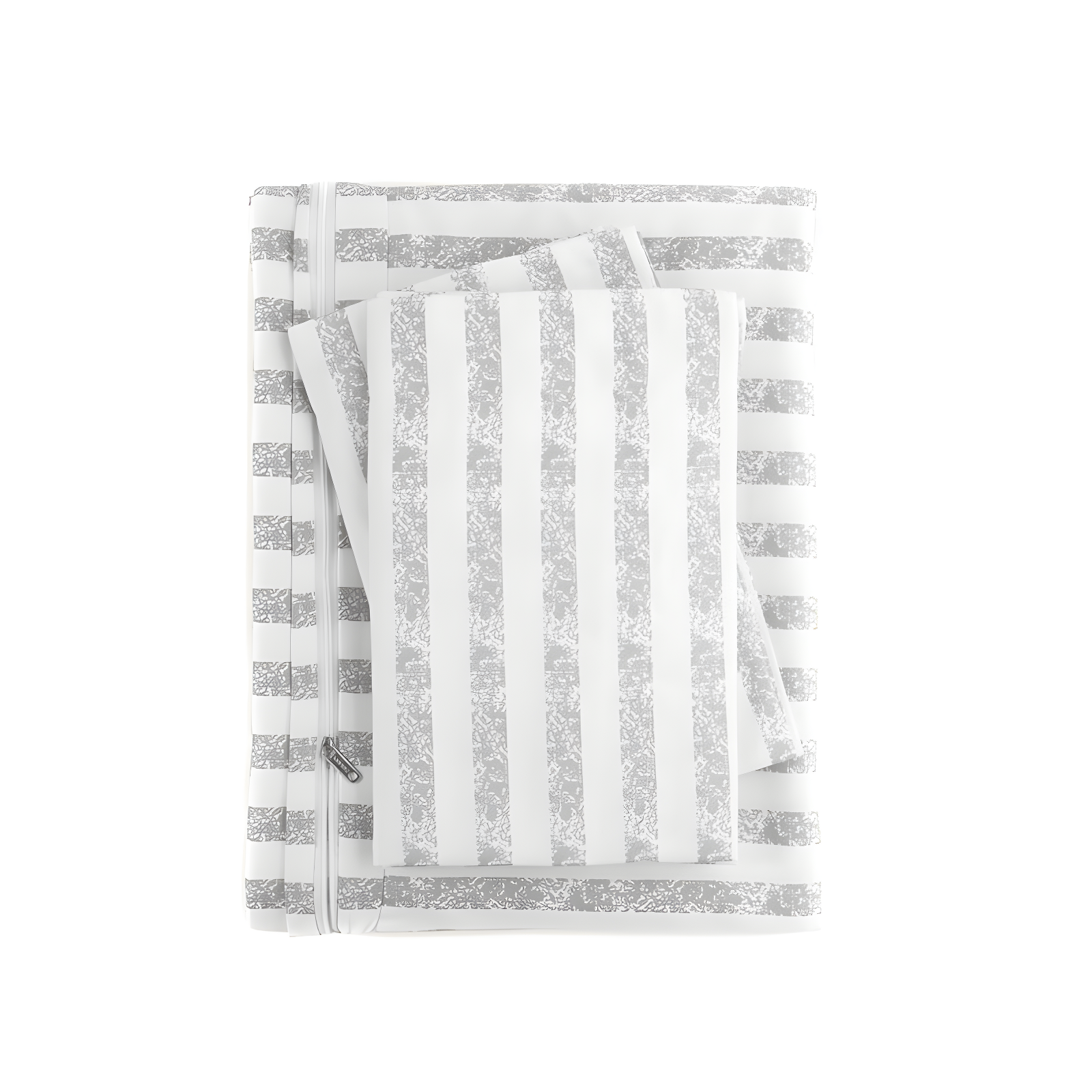 Becky Cameron 3 Piece Rugged Stripe Pattern Duvet Cover Set