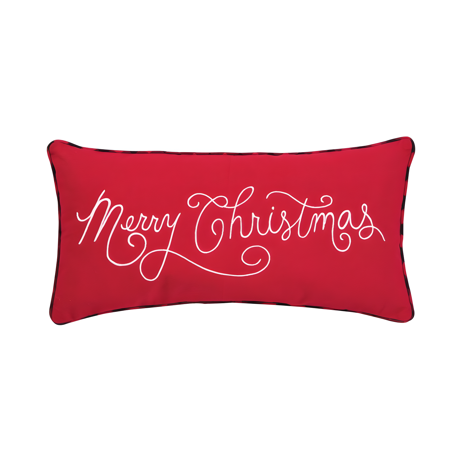 C&F Home Merry Christmas Applique & Embroidered Throw Pillow