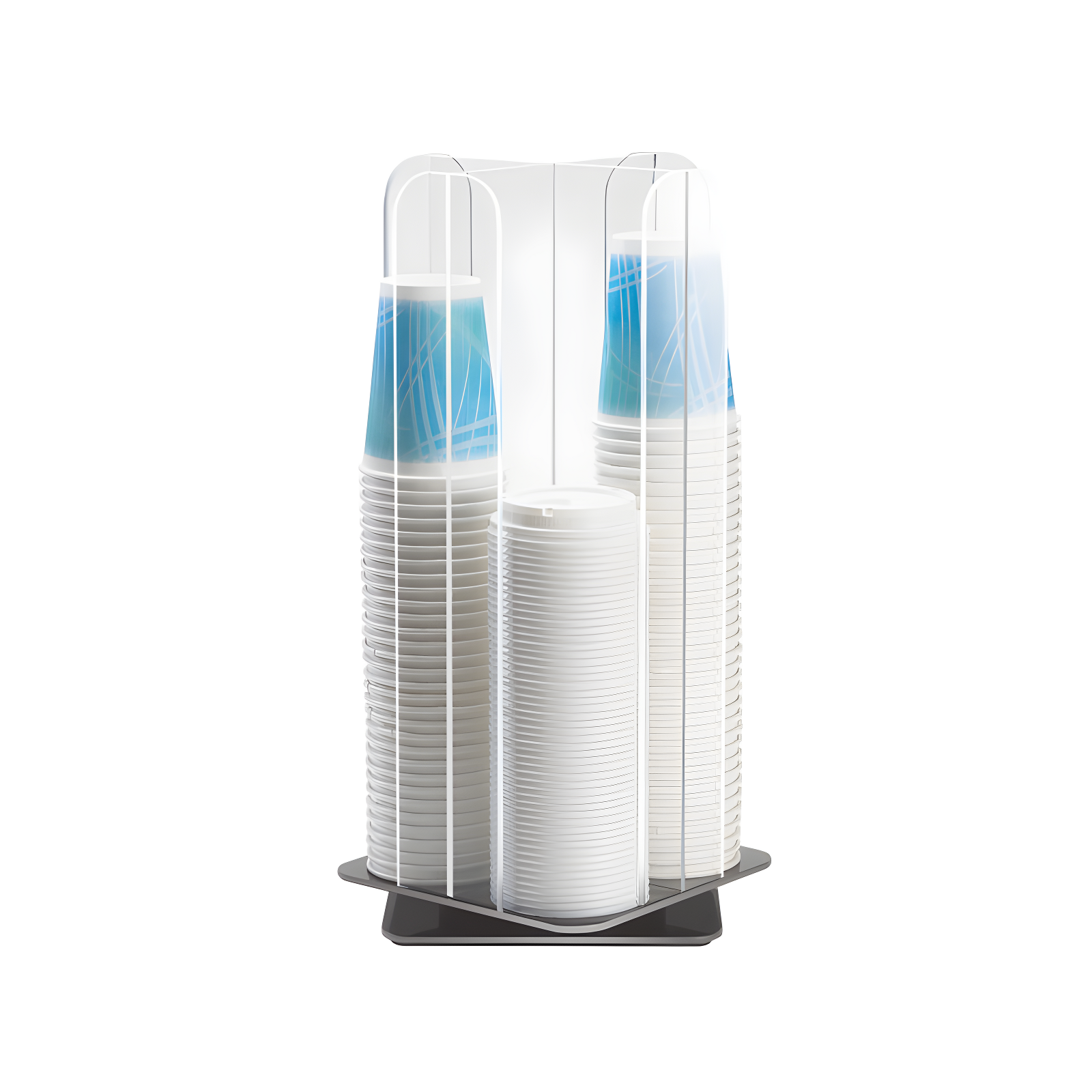 Cal-Mil Classic Revolving Cup/Lid Organizer