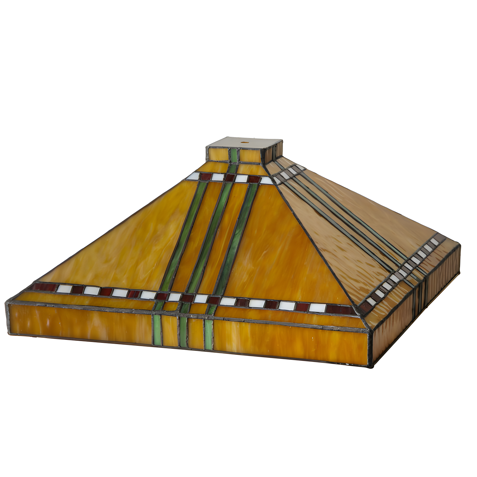 Prairie 8'' H Glass Square Lamp Shade