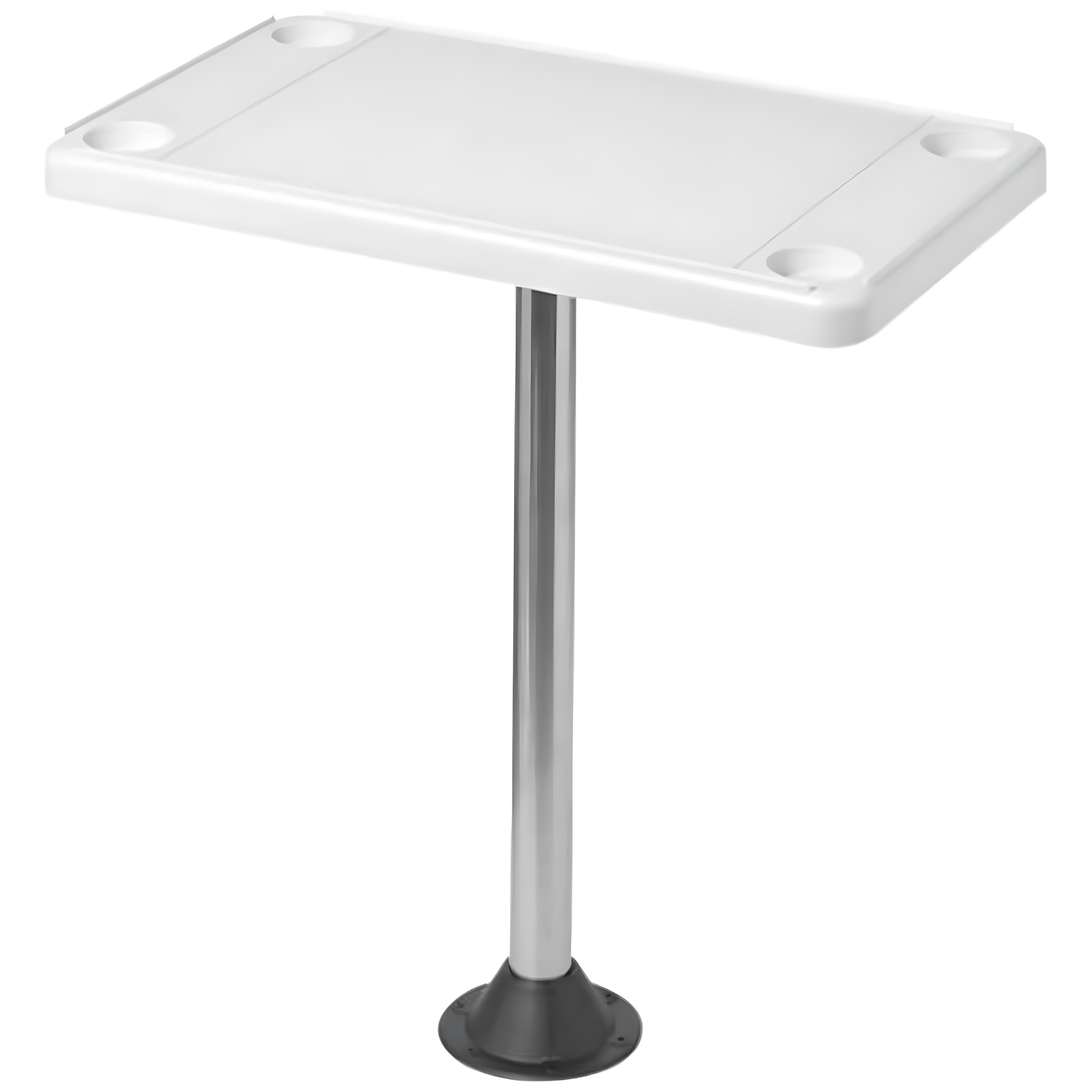 Detmar 12-1106C Removable Rectangular Marine/RV Table , ivory