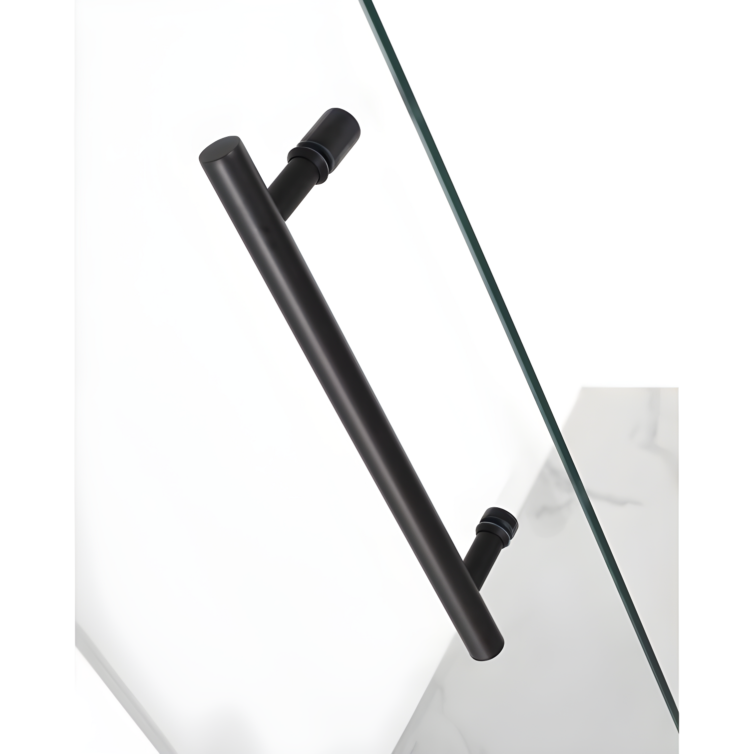 French Vienne Frameless 48" x 76" Rectangle Sliding Left Opening Shower Enclosure