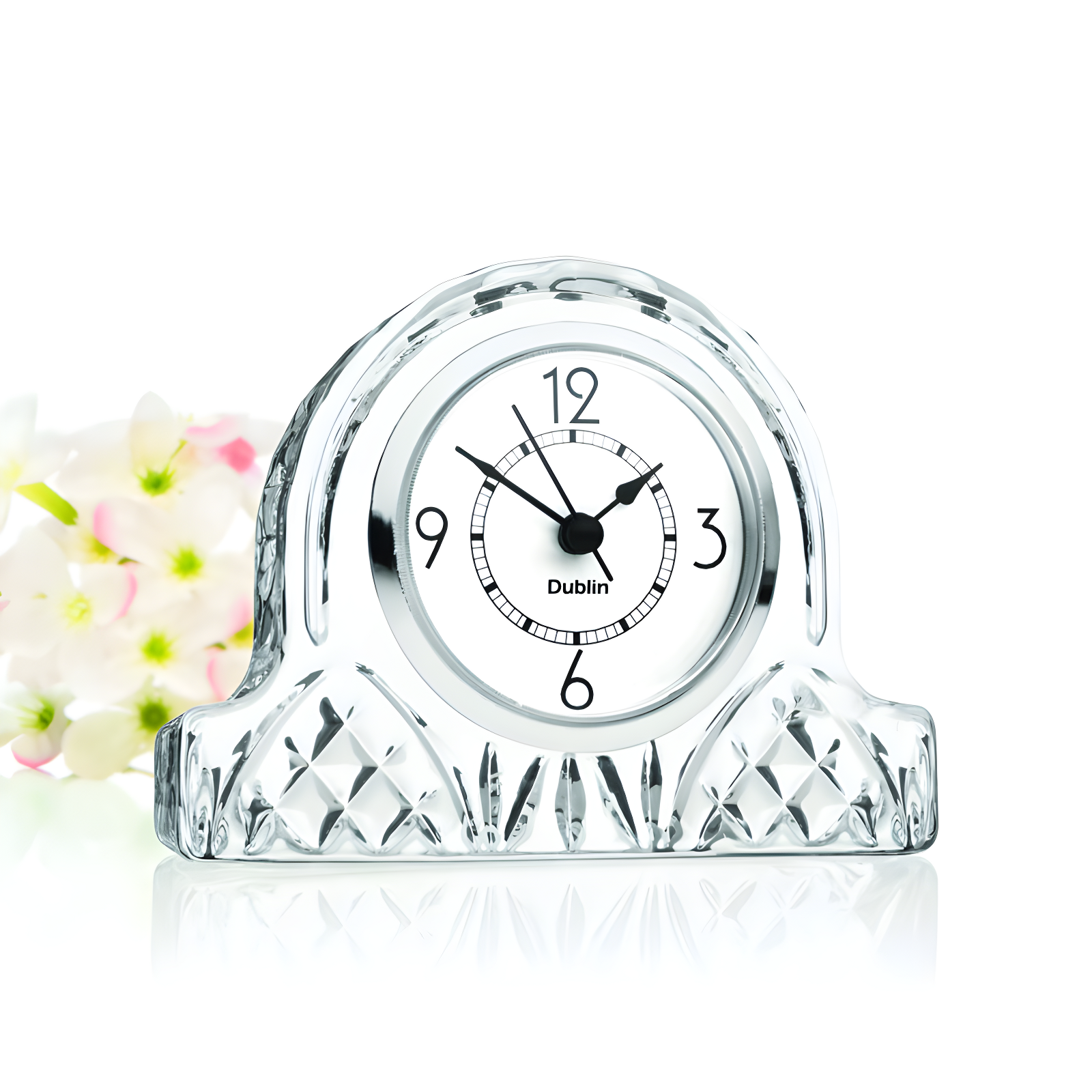 Godinger Silver Art Co Dublin Small Mantle Clock