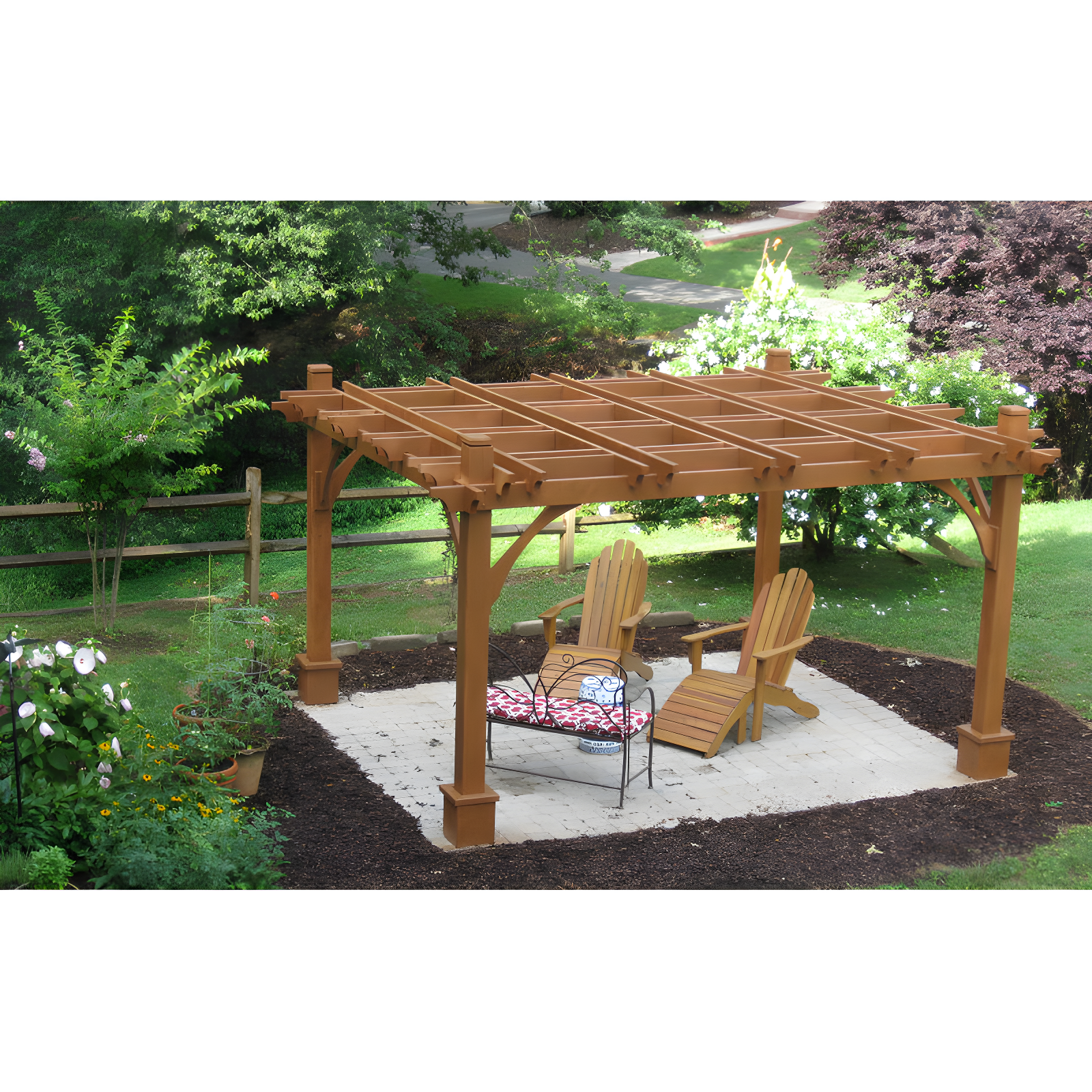 Outdoor Living Today Breeze Solid Wood Pergola