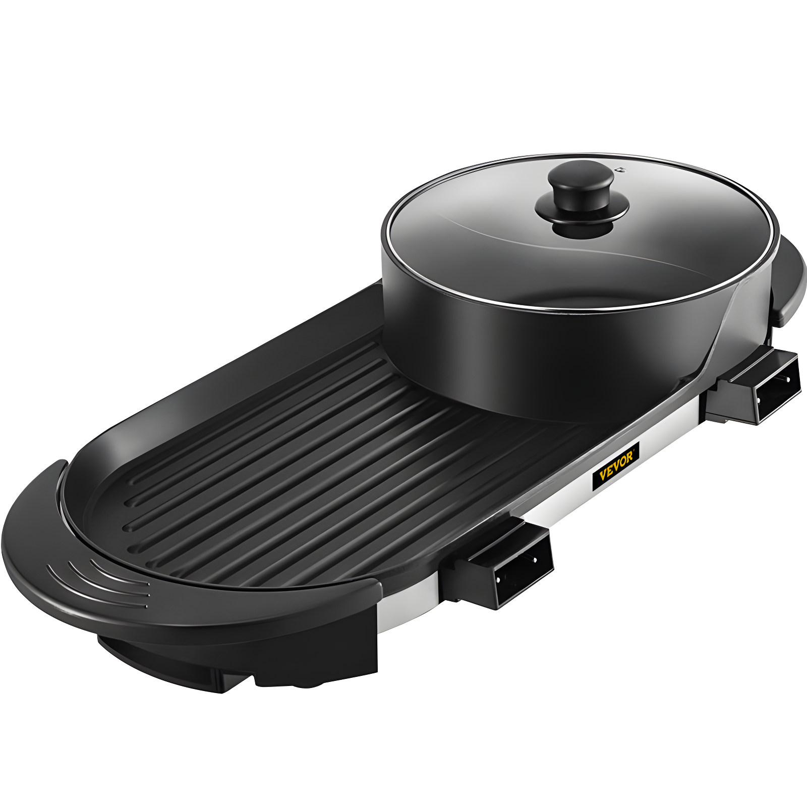 VEVOR VEVOR 2 in 1 BBQ Grill and Hot Pot with Divider