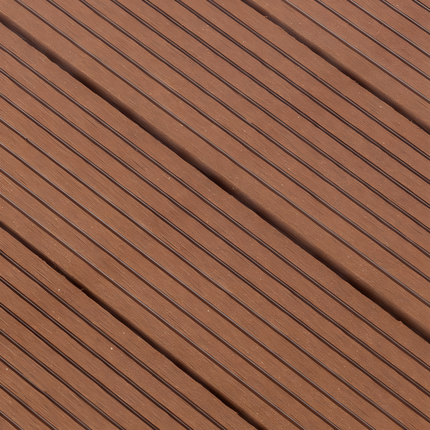 Deck Tiles - 6-Pack Wood Plastic Composite Interlocking Patio Tiles - 5.8SQFT Outdoor Flooring for Balcony, Porch, and Garage by Pure Garden
