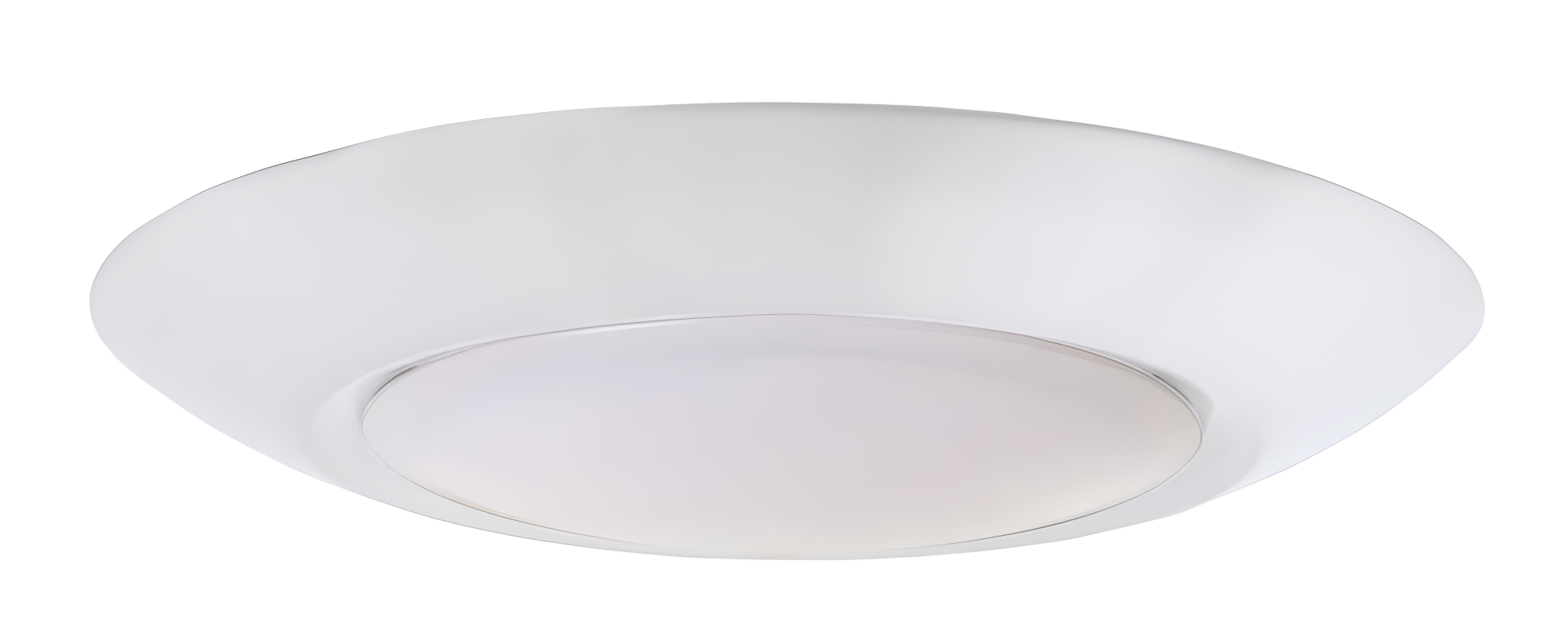 Craftmade Lighting Soul 1 - Light Flush Mount in  Flat Black/Brushed Polished Nickel