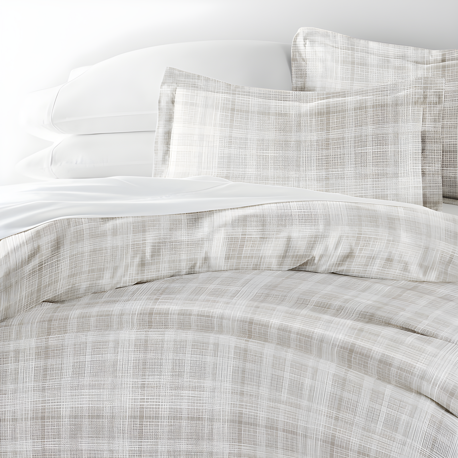 Becky Cameron Simply Soft Thatch Pattern Duvet Cover Set & Reviews | Wayfair