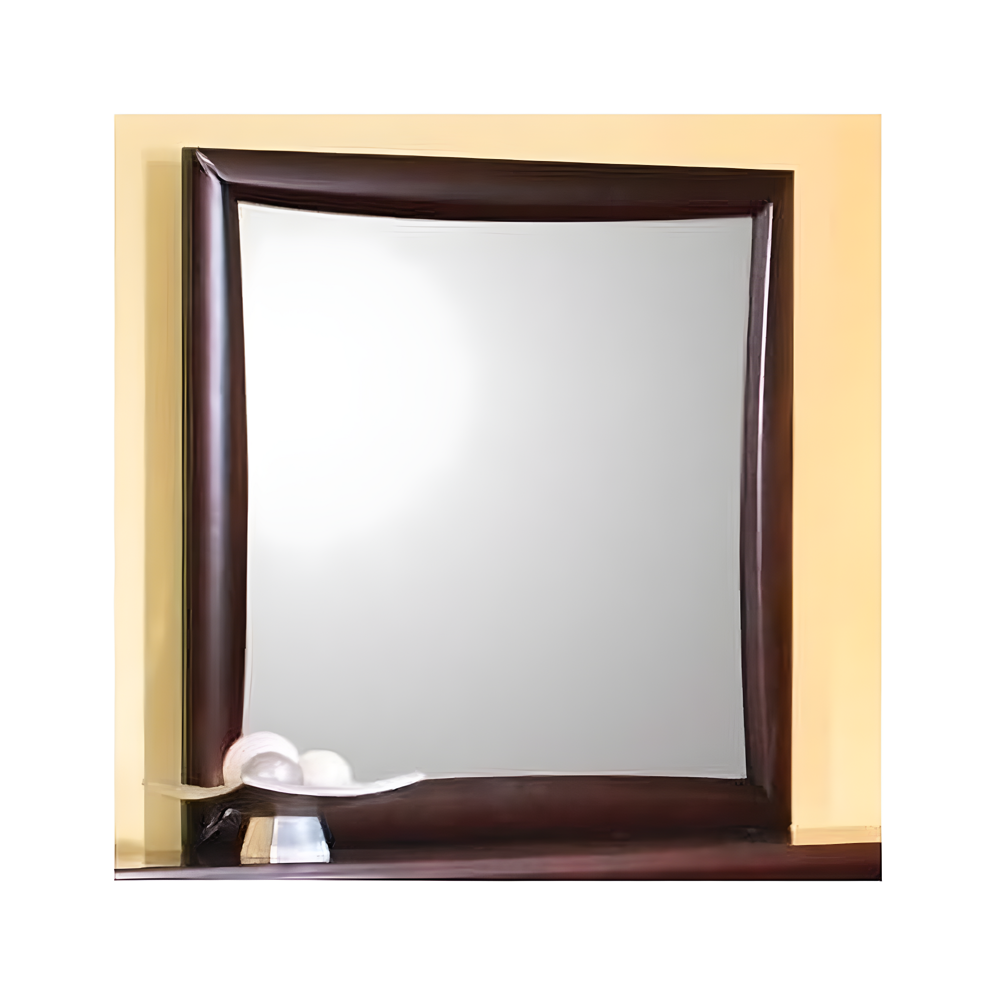 Coaster Company Phoenix Collection Mirror, Deep Cappuccino 37"x37" for Dressers, Mirror Only