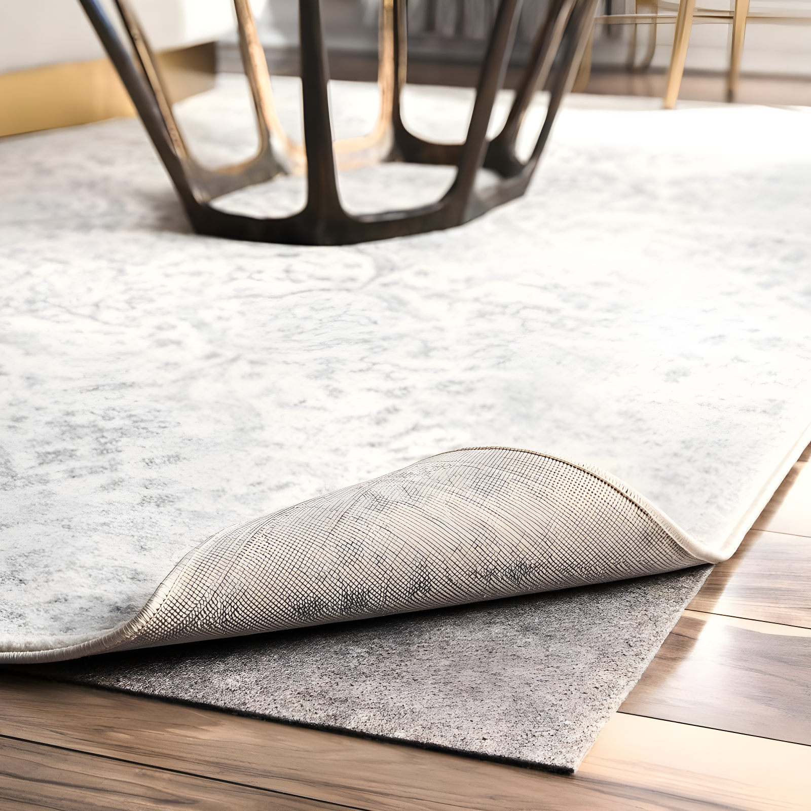 Nuloom Brody Eco-Friendly Non Skid Rug Pad Runner Rug - 2' x 10', Gray