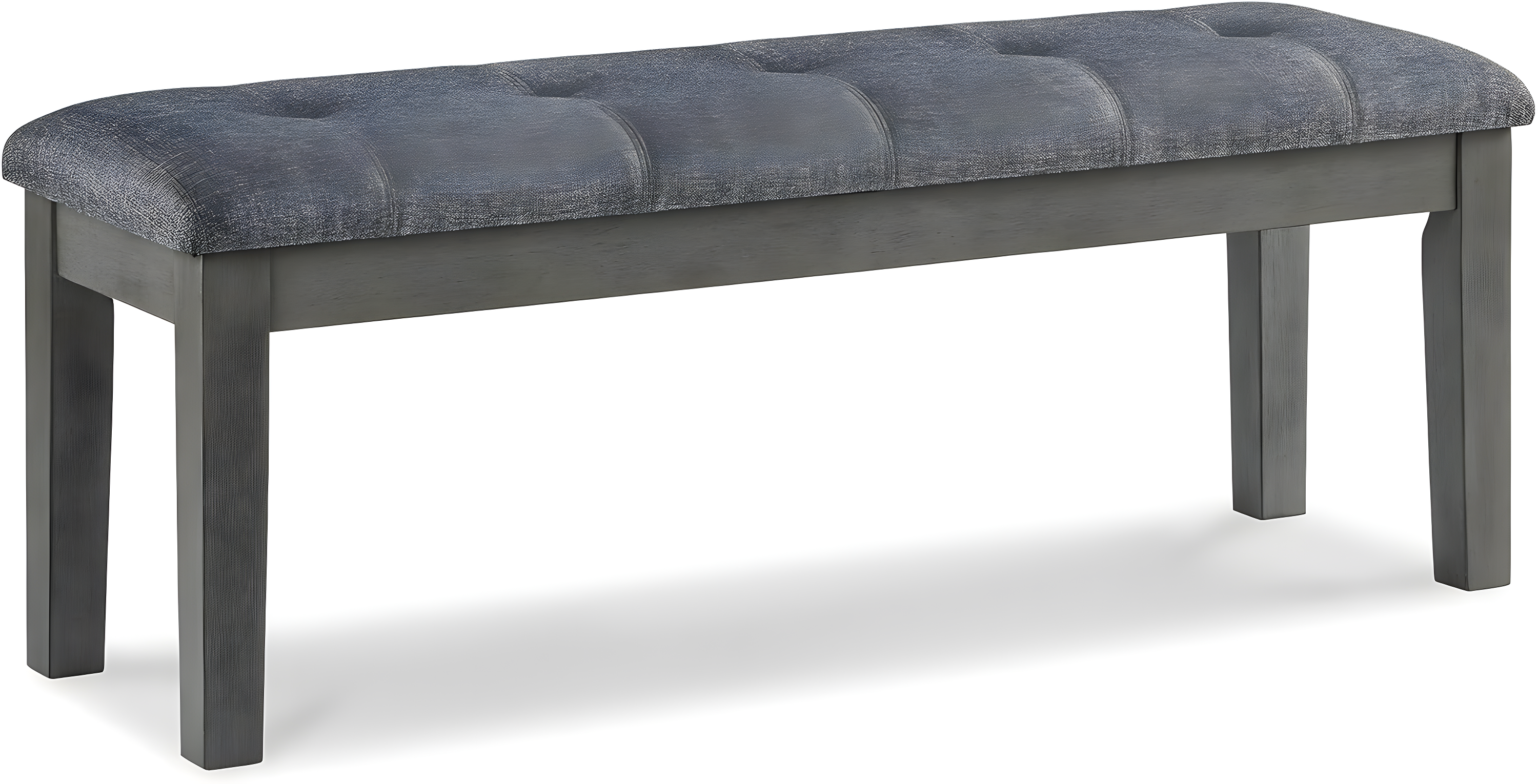 Signature Design by Ashley Contemporary Hallanden 50" Dining Bench Two-tone Gray