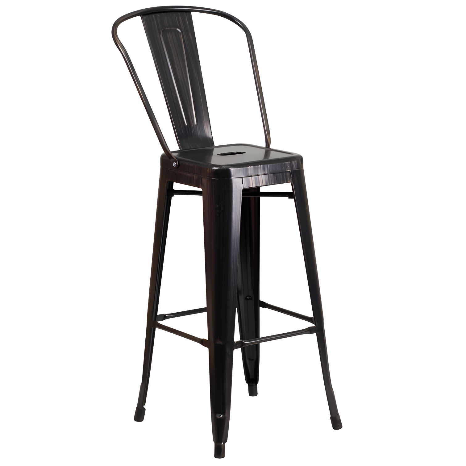 Flash Furniture Metal Outdoor Stool