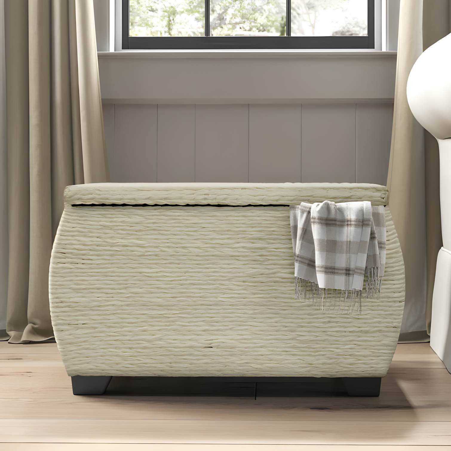 Florentine Natural Woven Box