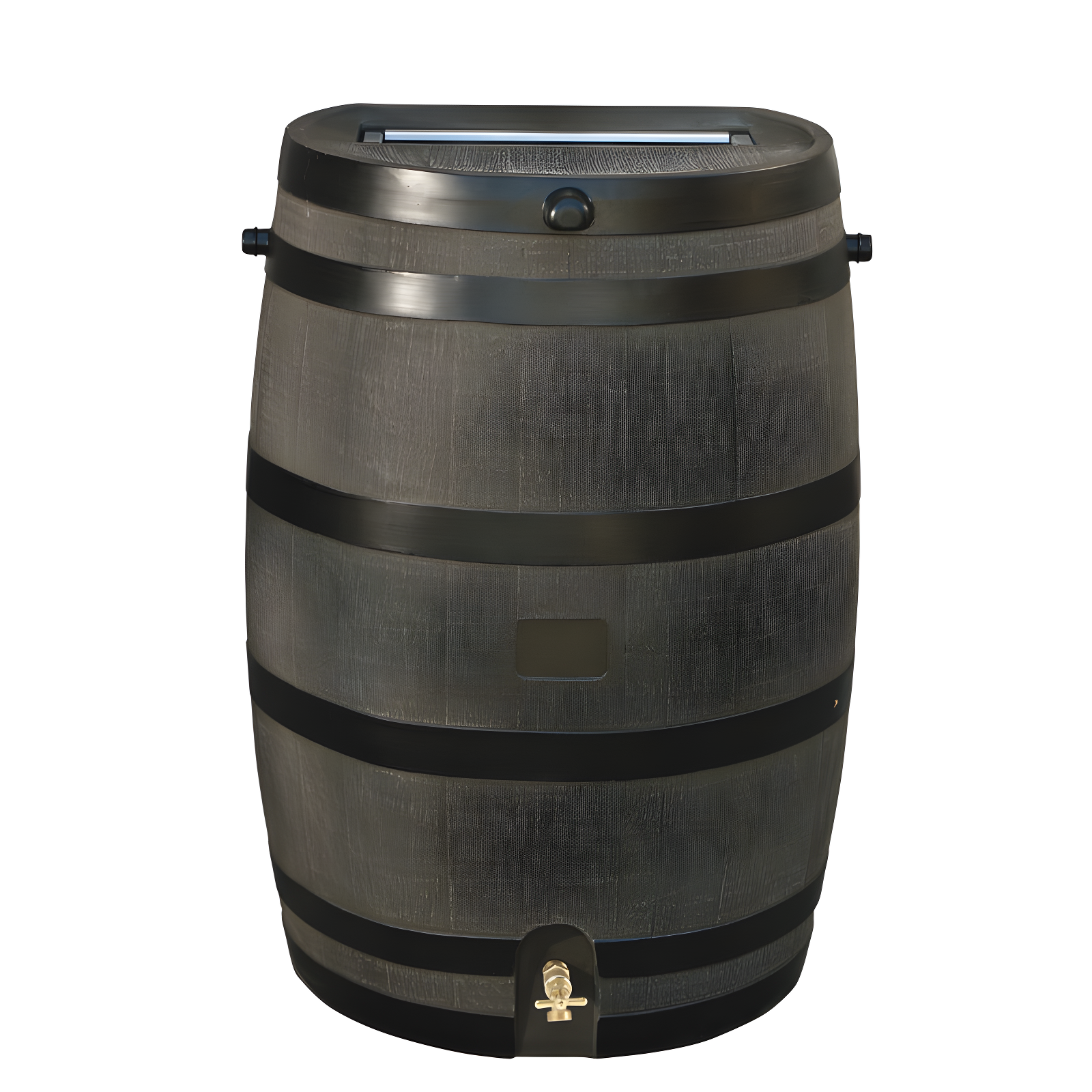 RTS Companies RTS Home Accents 50 Gallon Flat Back Rain Barrel
