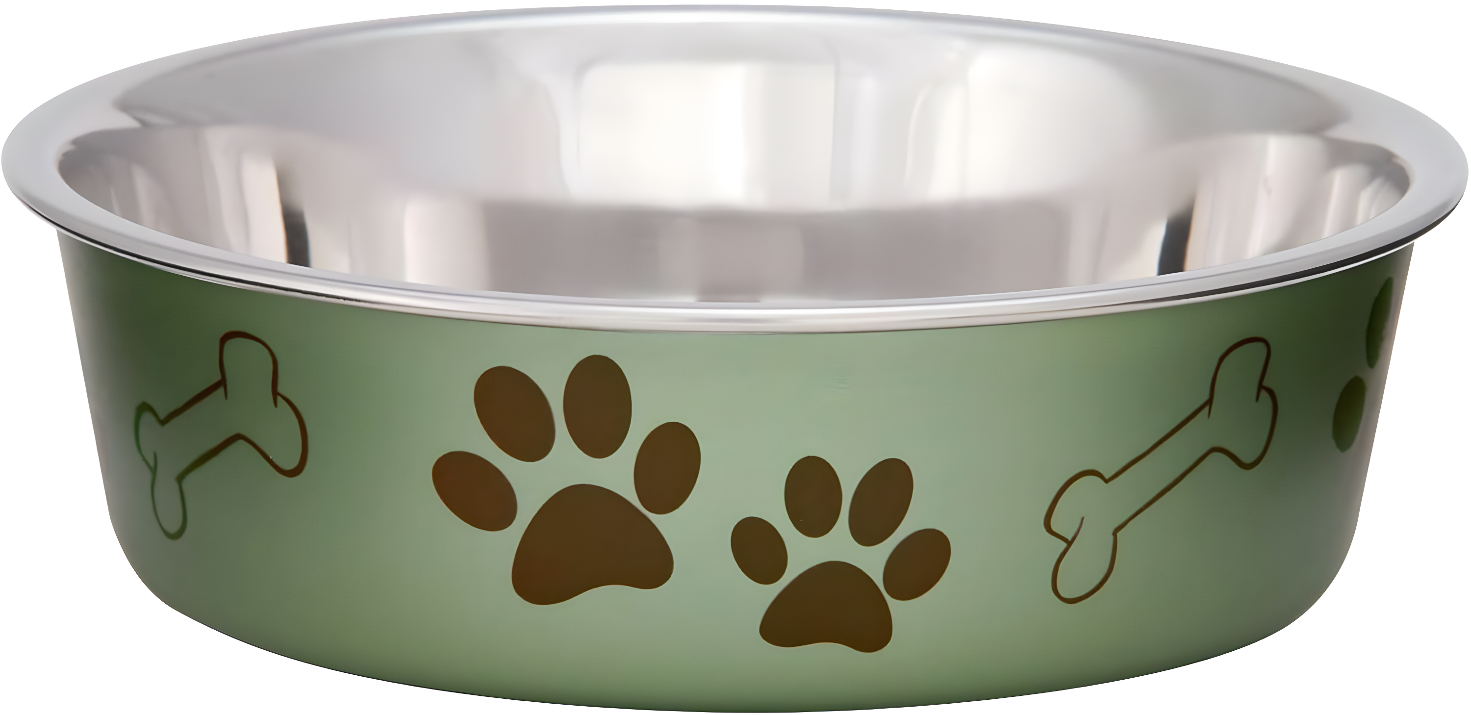 Loving Pets Bella Bowls Artichoke Medium, 1.0 CT for Dogs