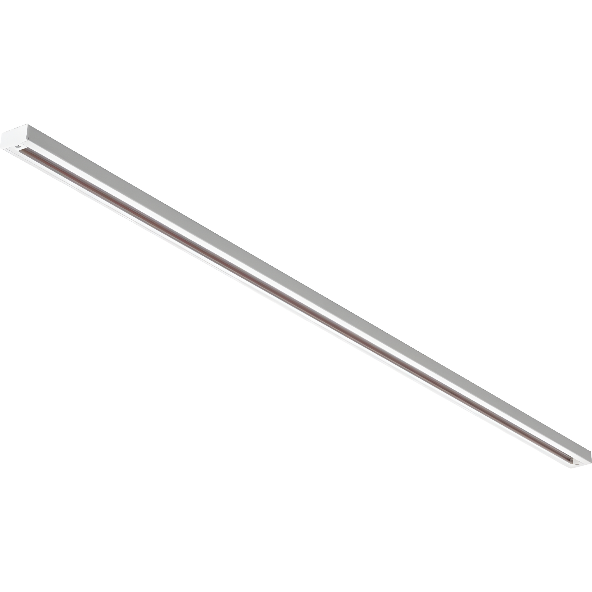4 ft. Matte White Linear Track Track Lighting Rail