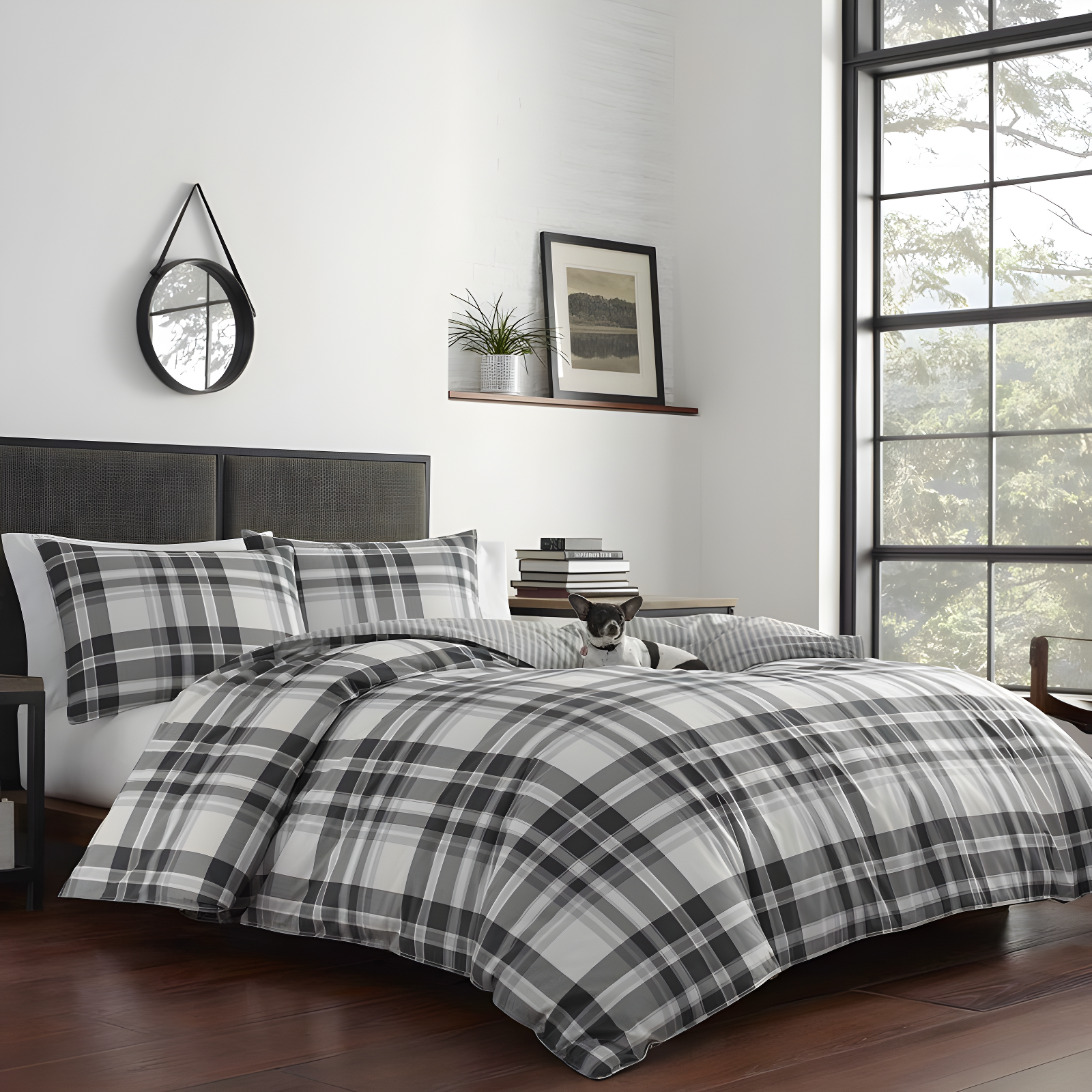 Eddie Bauer Coal Creek Plaid Cotton Comforter Set