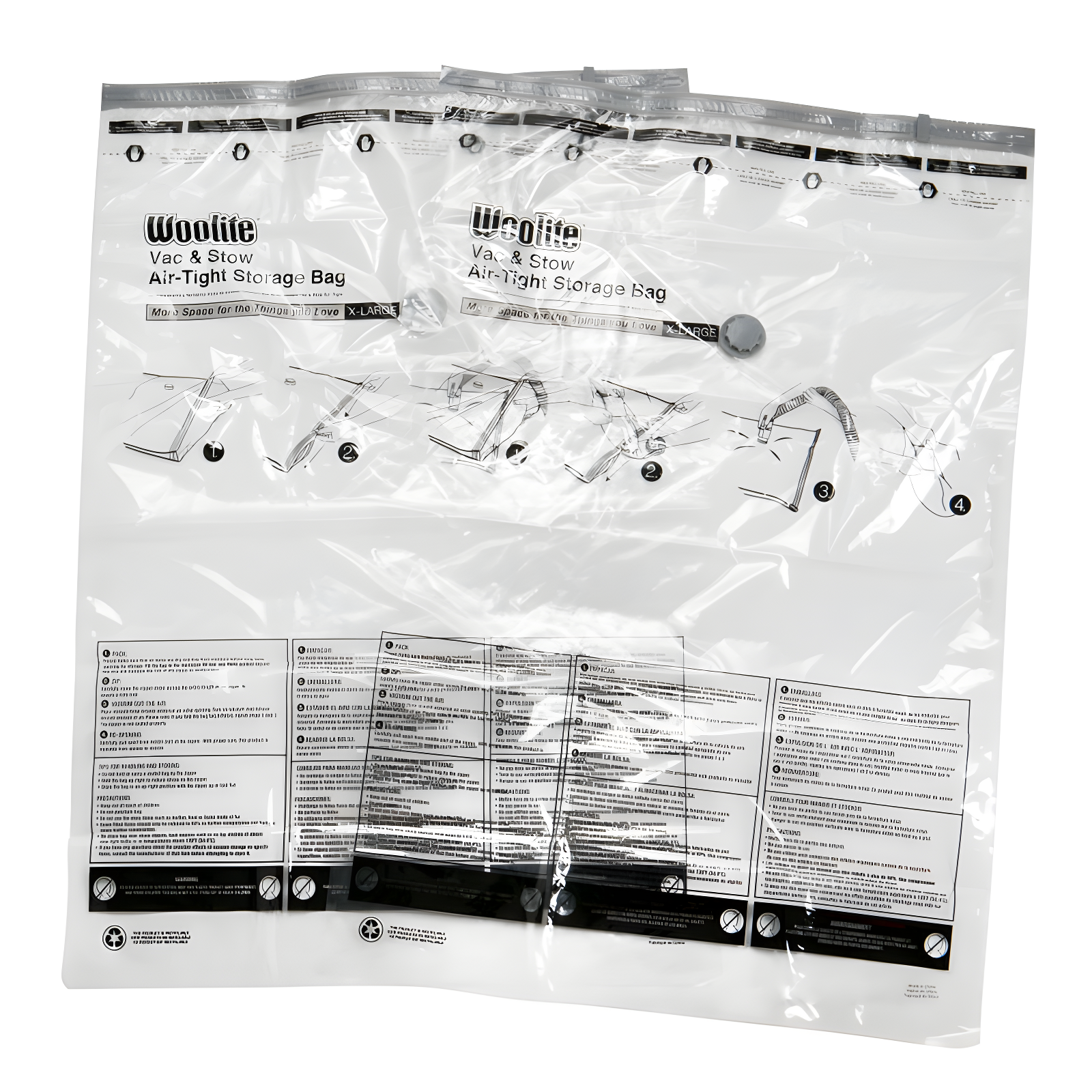 Laundry 360 Laundry 360 Woolite Vacuum Storage Bags (Set of 2)