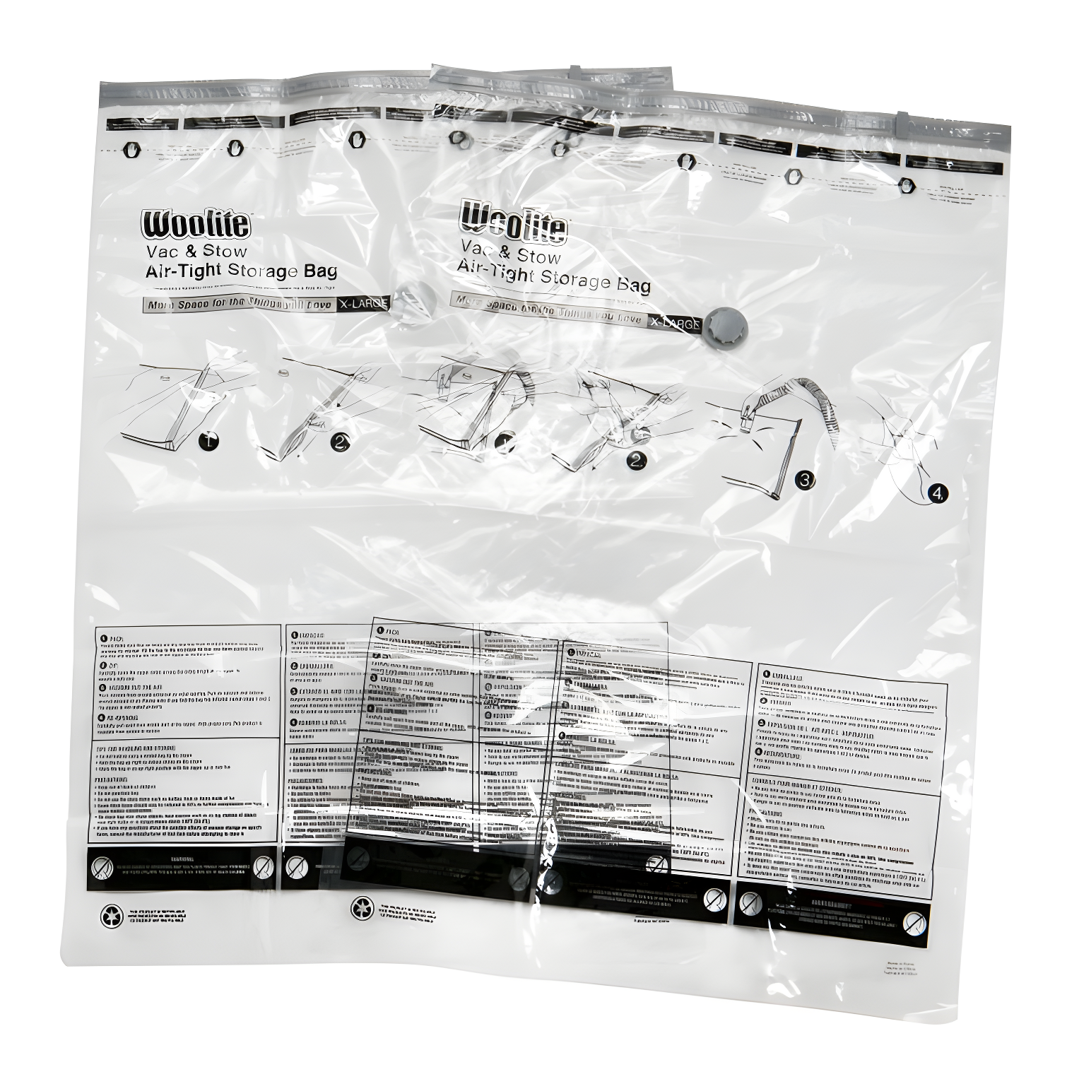 Laundry 360 Laundry 360 Woolite Vacuum Storage Bags (Set of 2)