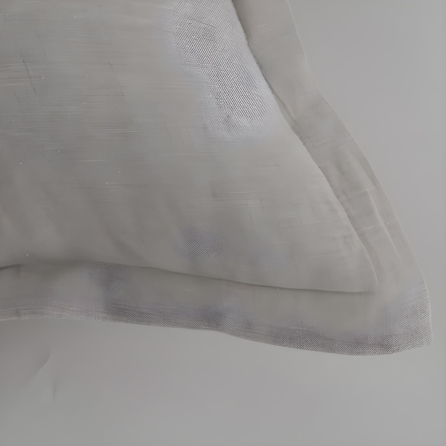 Stone Washed French Linen European Square Pillow Shams 26 x 26" (Set of 2)