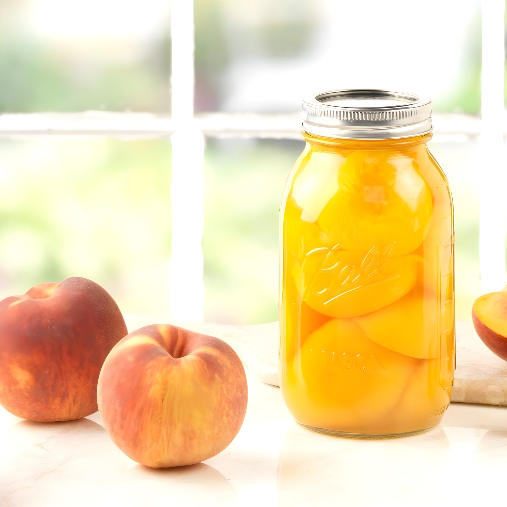 Ball Clear Glass Stackable Food Storage Jar with Lid