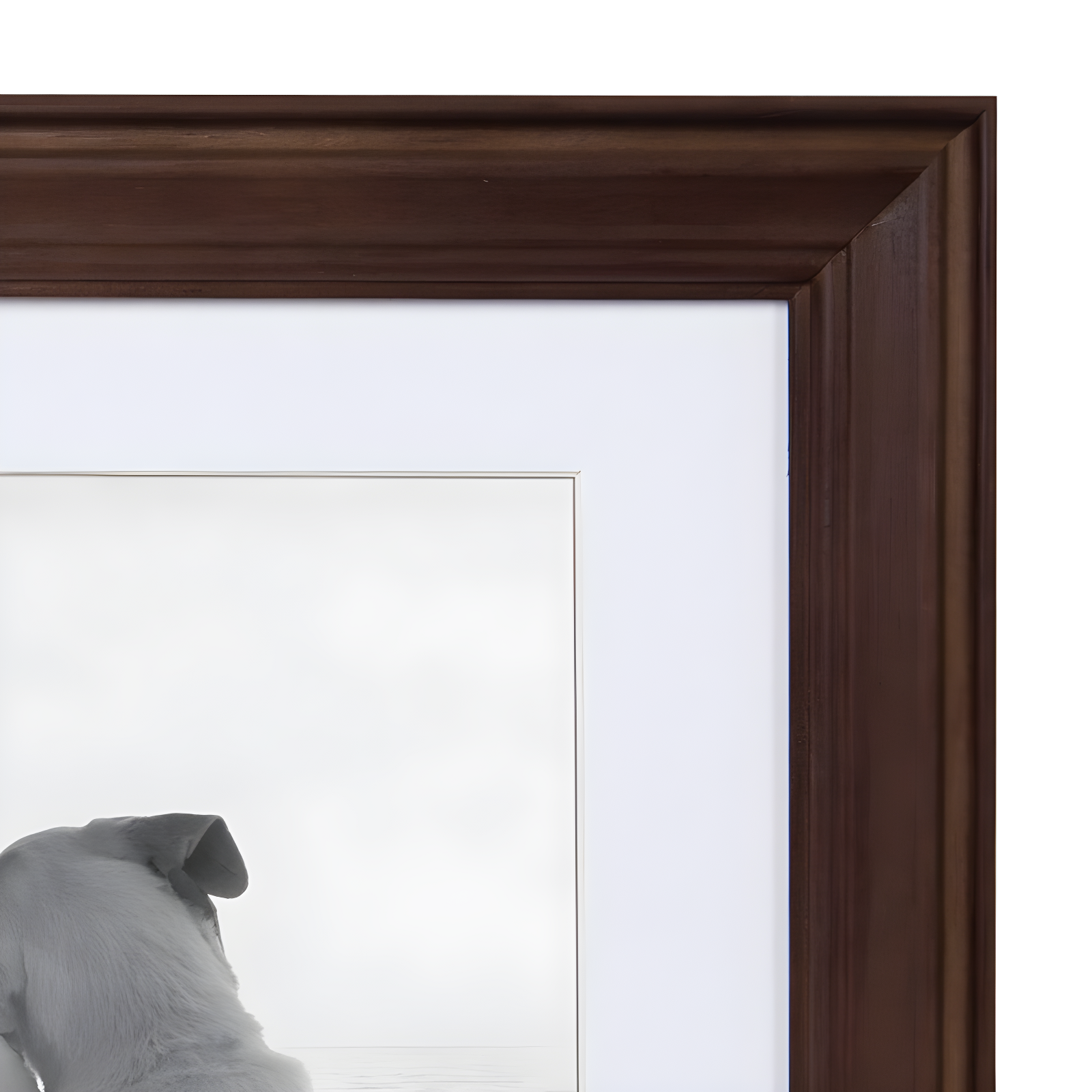 10pc Bordeaux Frame Box Set Brown - Kate & Laurel All Things Decor: Wall Gallery Kit, Multiple Sizes, Wood Frames